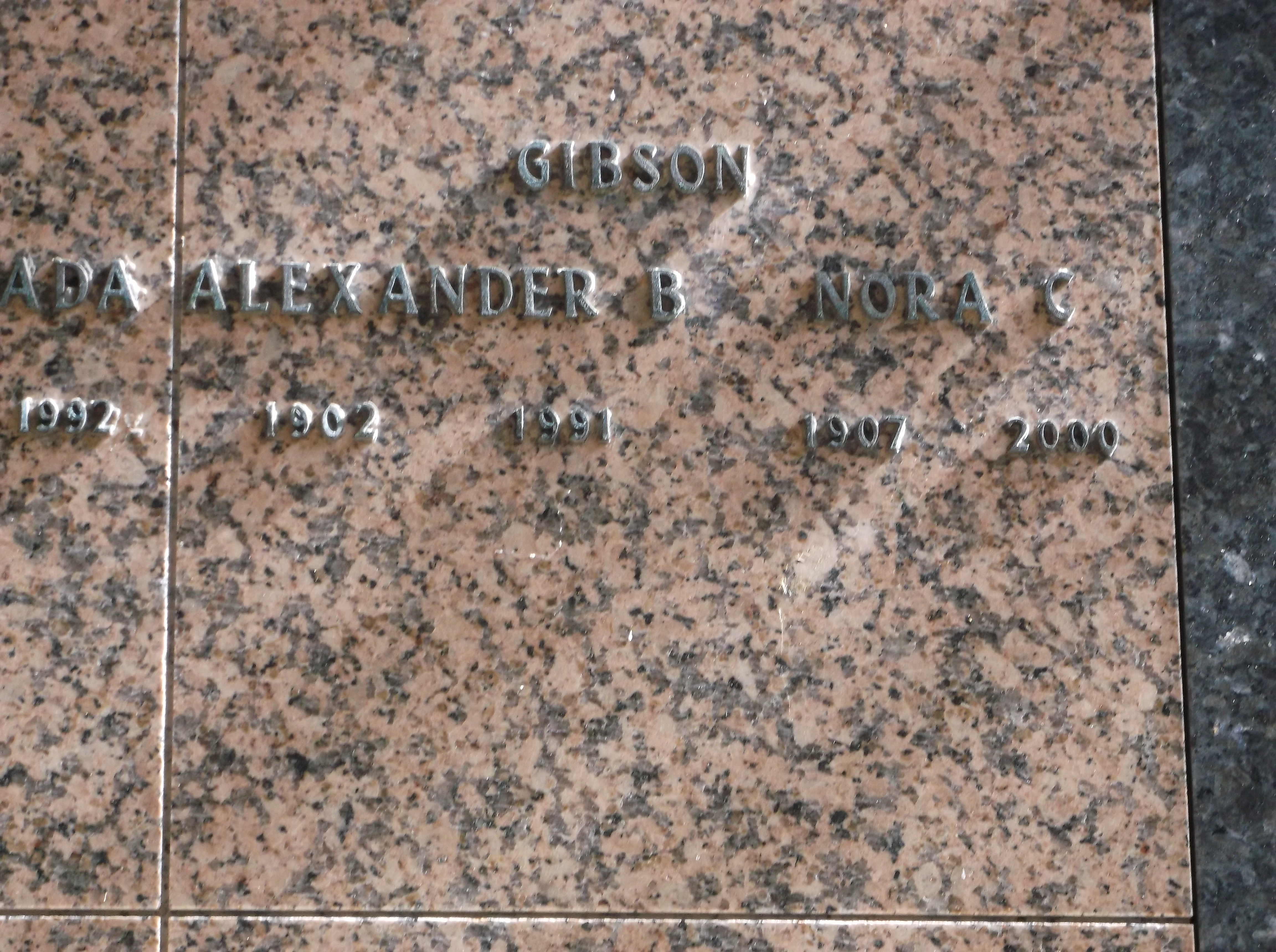 Alexander B Gibson