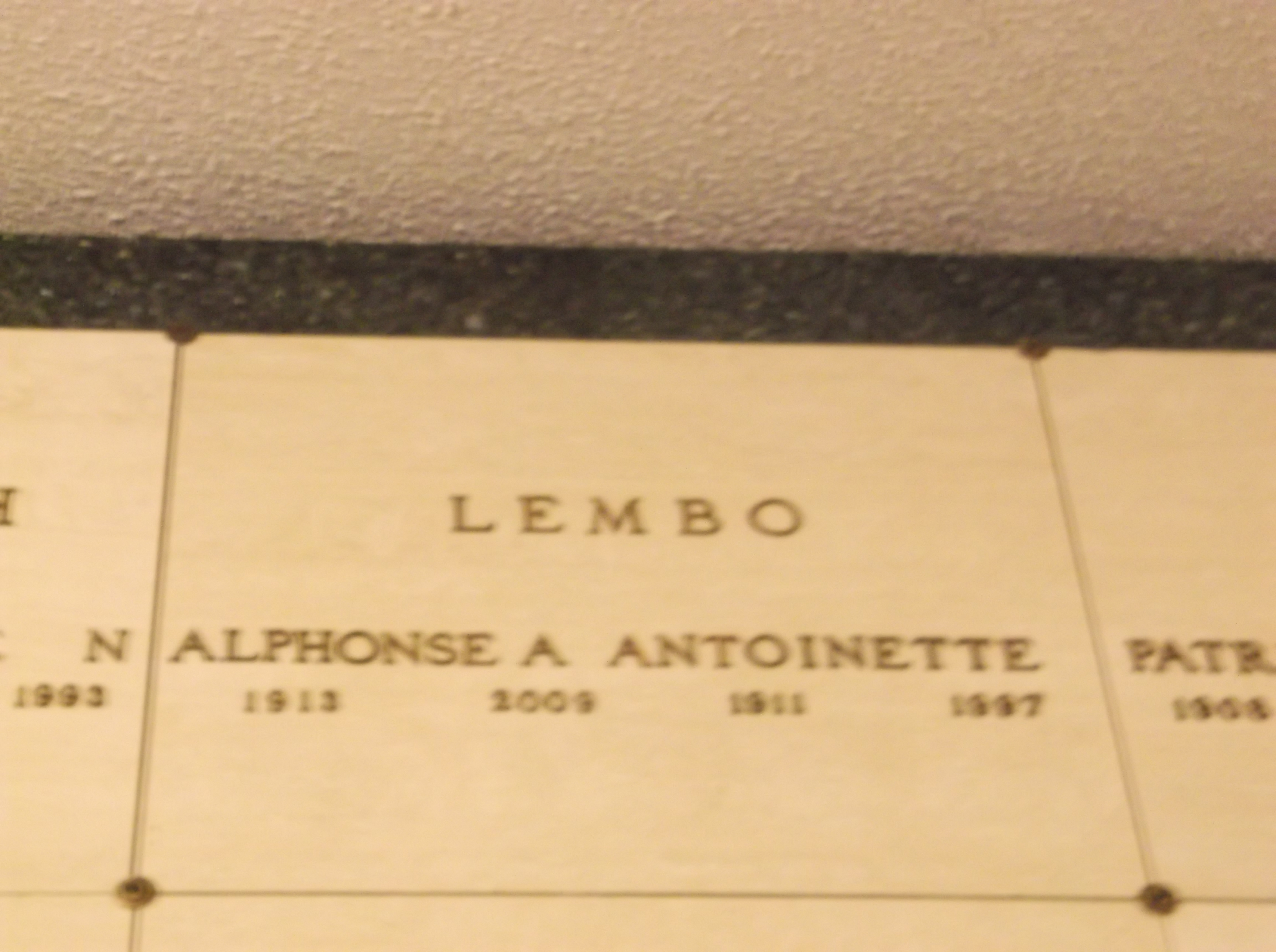 Alphonse A Lembo