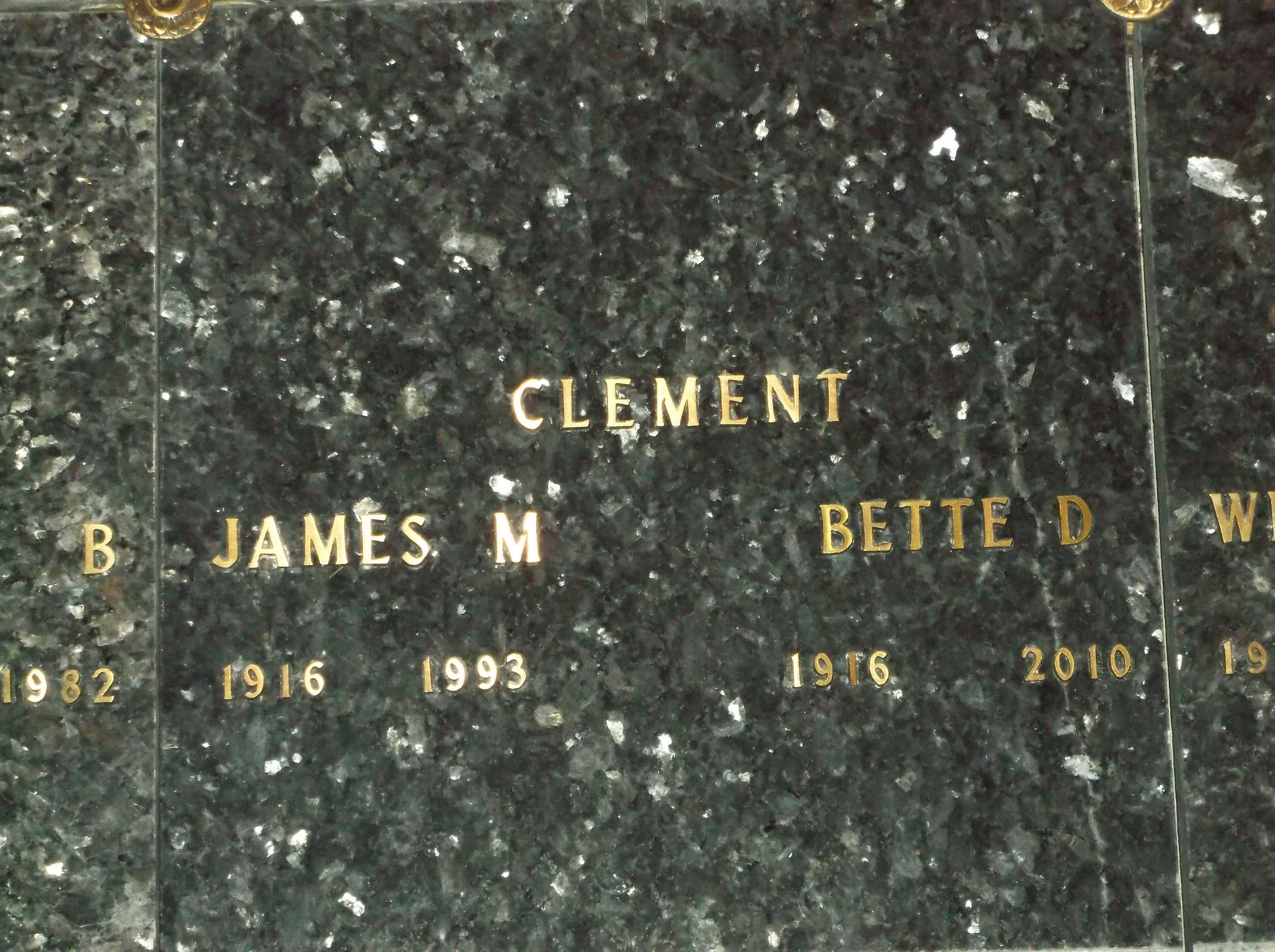Bette D Clement