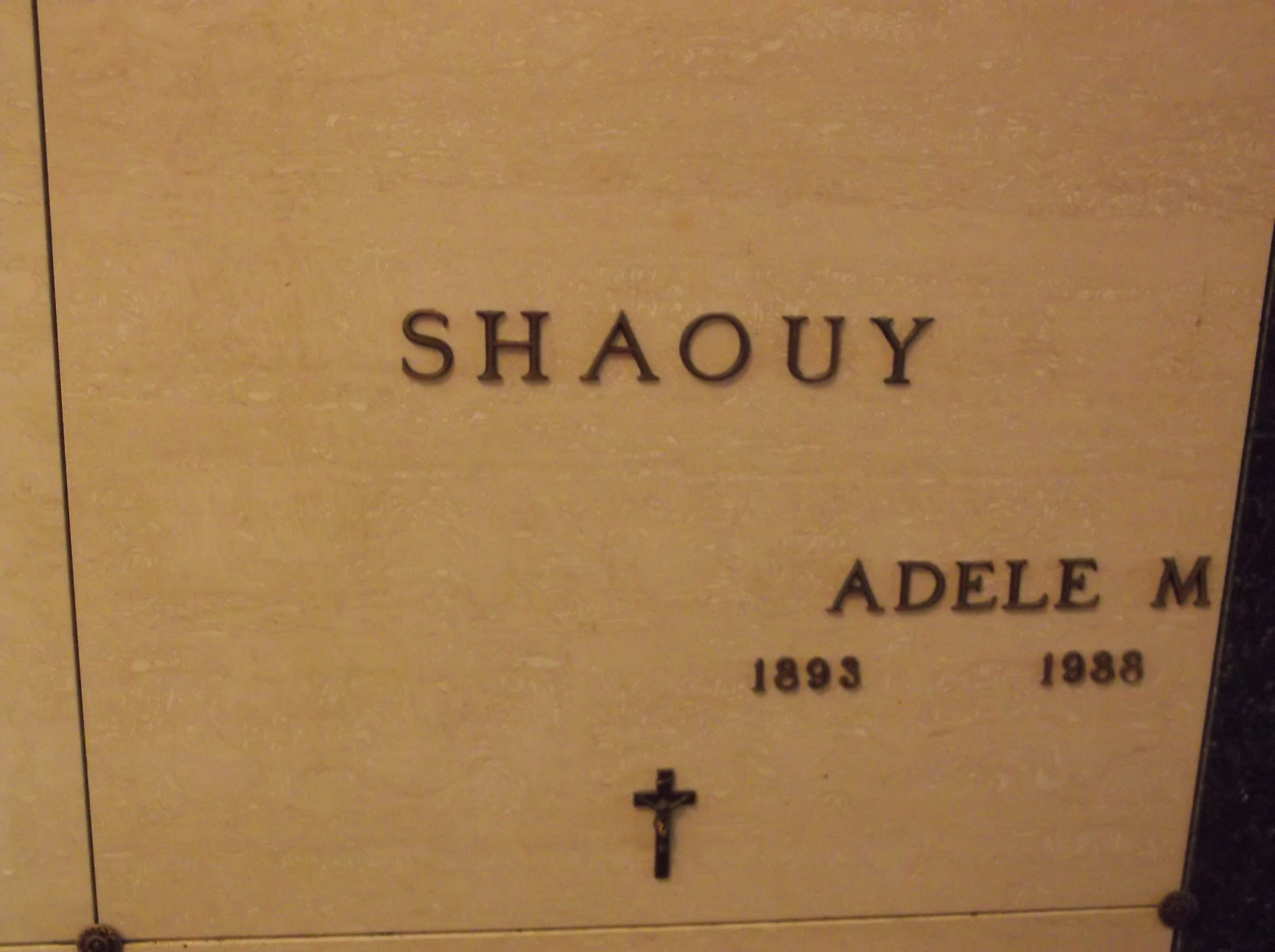 Adele M Shaouy