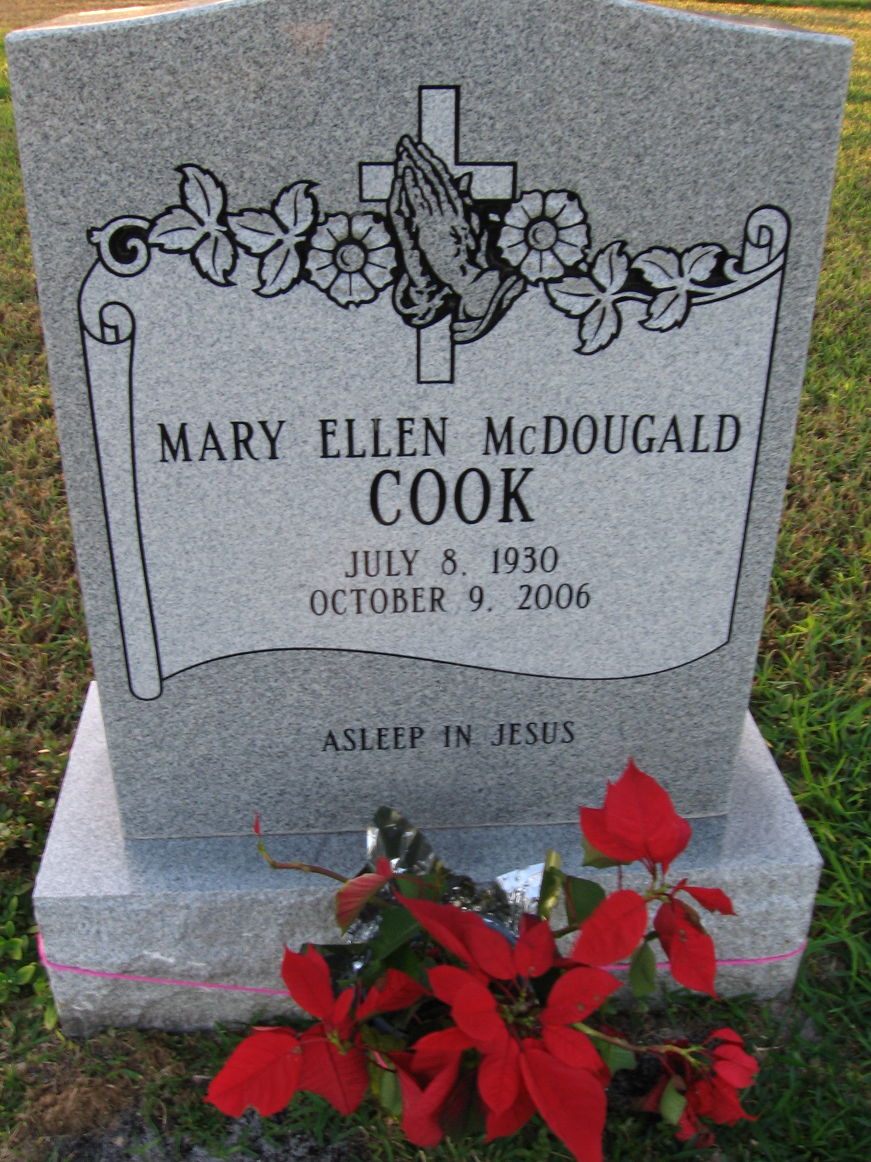 Mary Ellen McDougald Cook