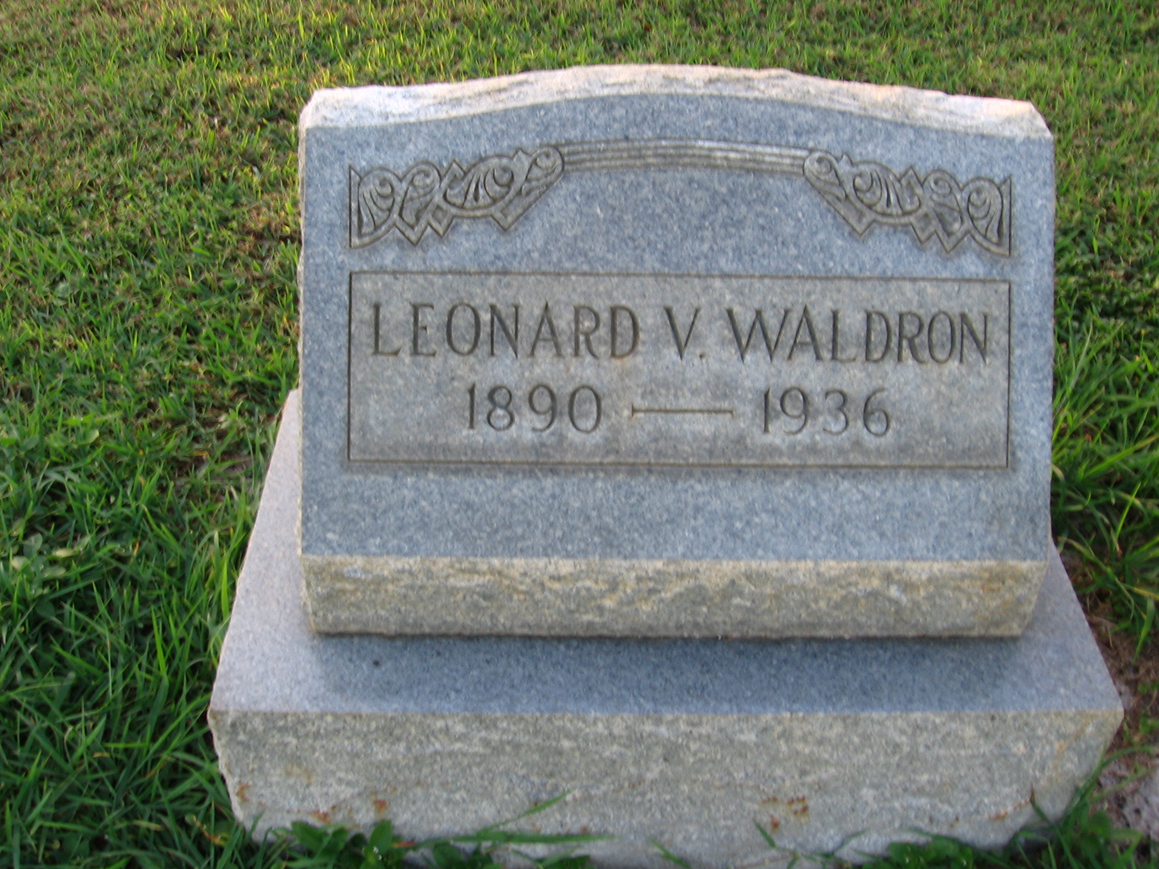 Leonard V Waldron