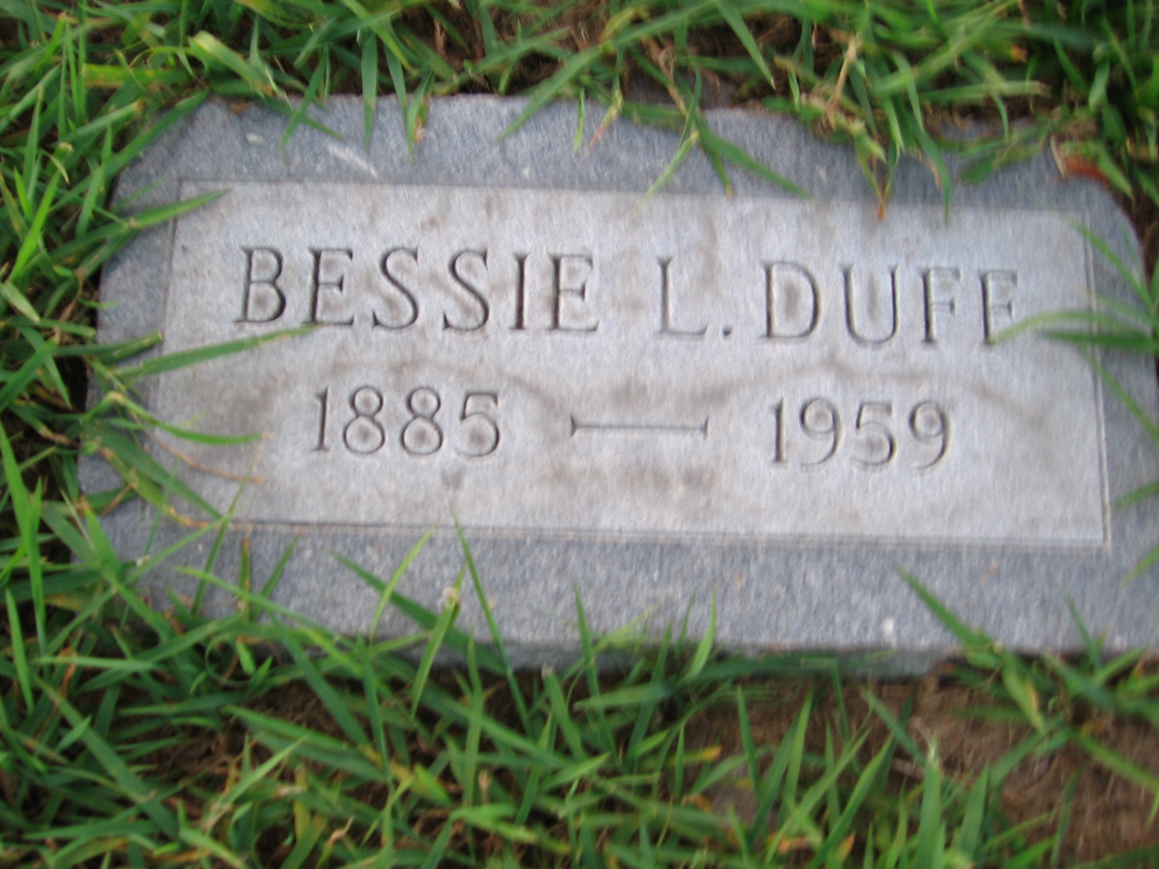 Bessie L Duff