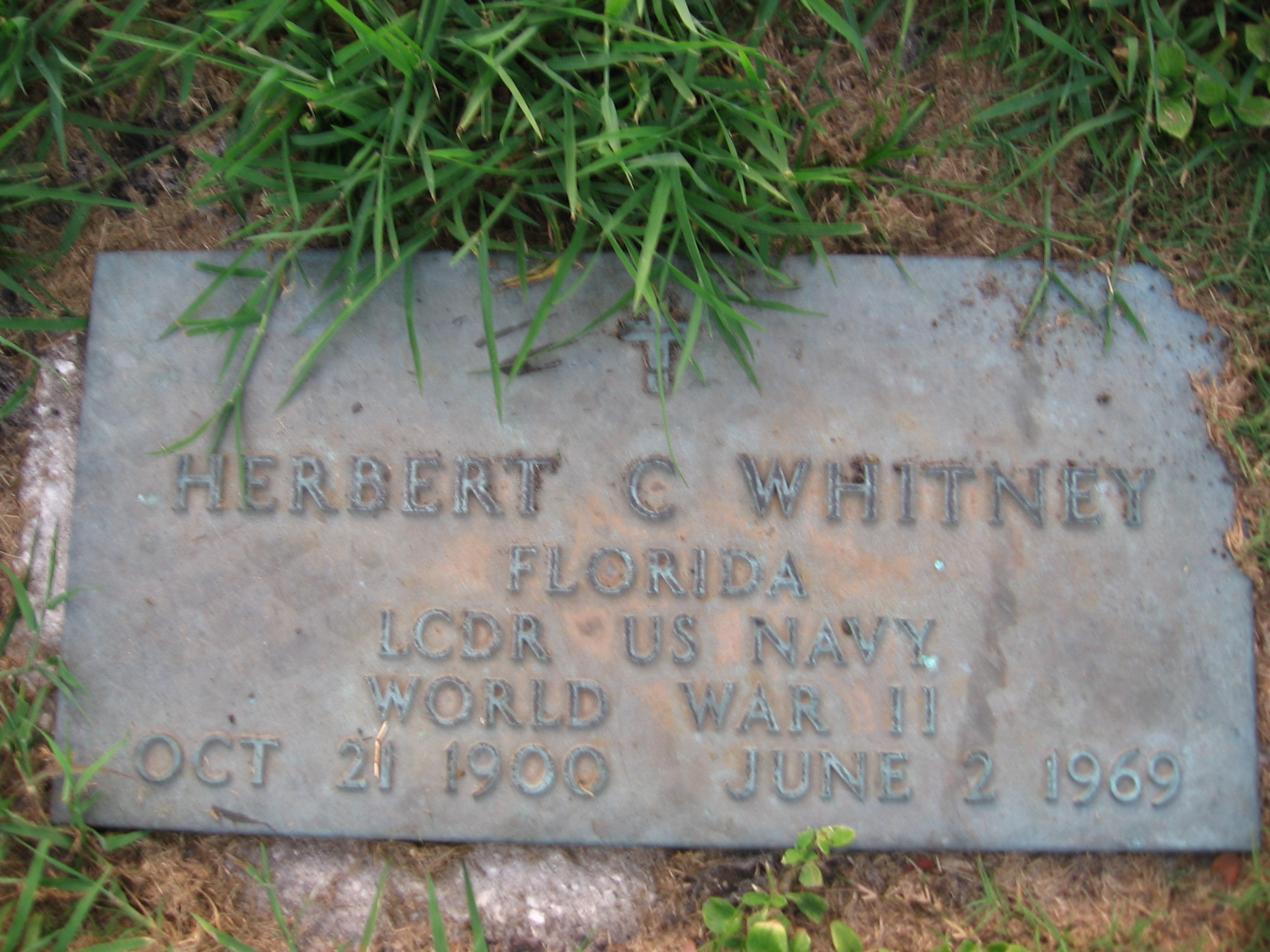 LCDR Herbert C Whitney
