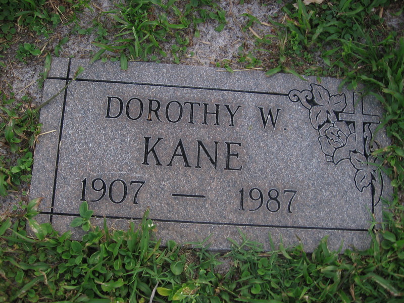 Dorothy W Kane