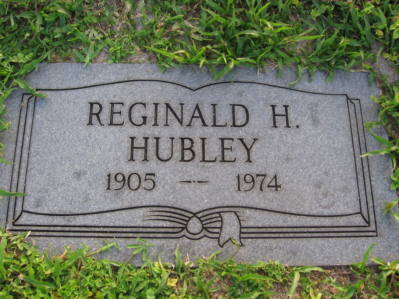Reginald H Hubley