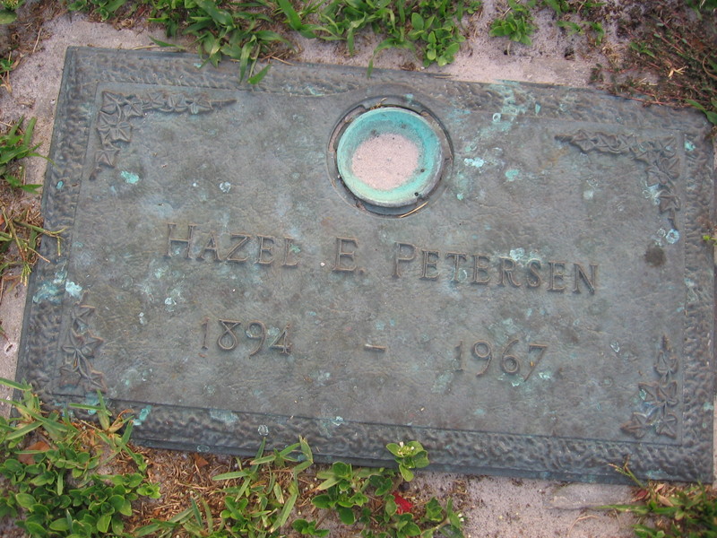 Hazel E Petersen