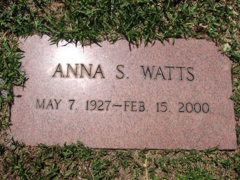 Anna S Watts