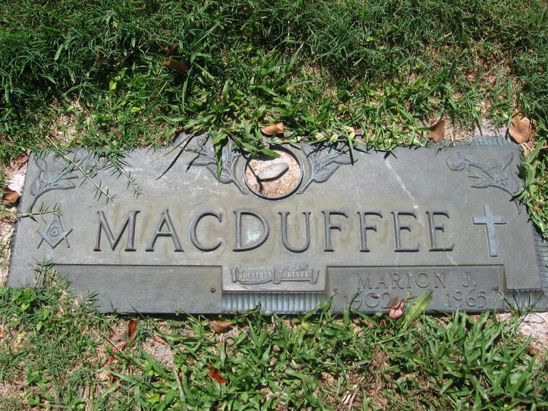 Marion J Macduffee