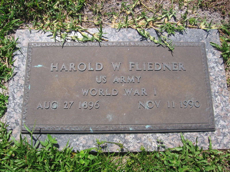 Harold W Fliedner