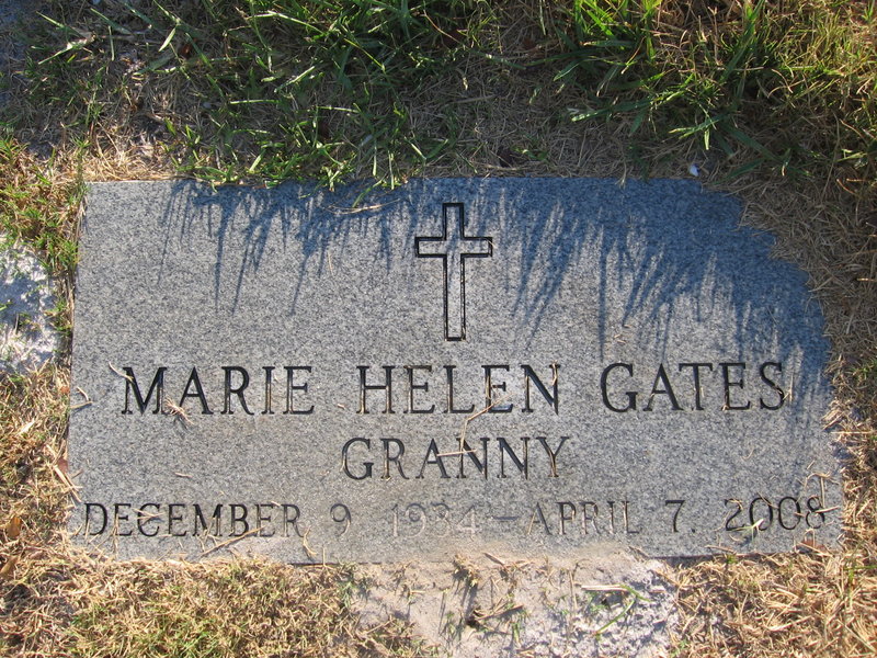 Marie Helen "Granny" Gates