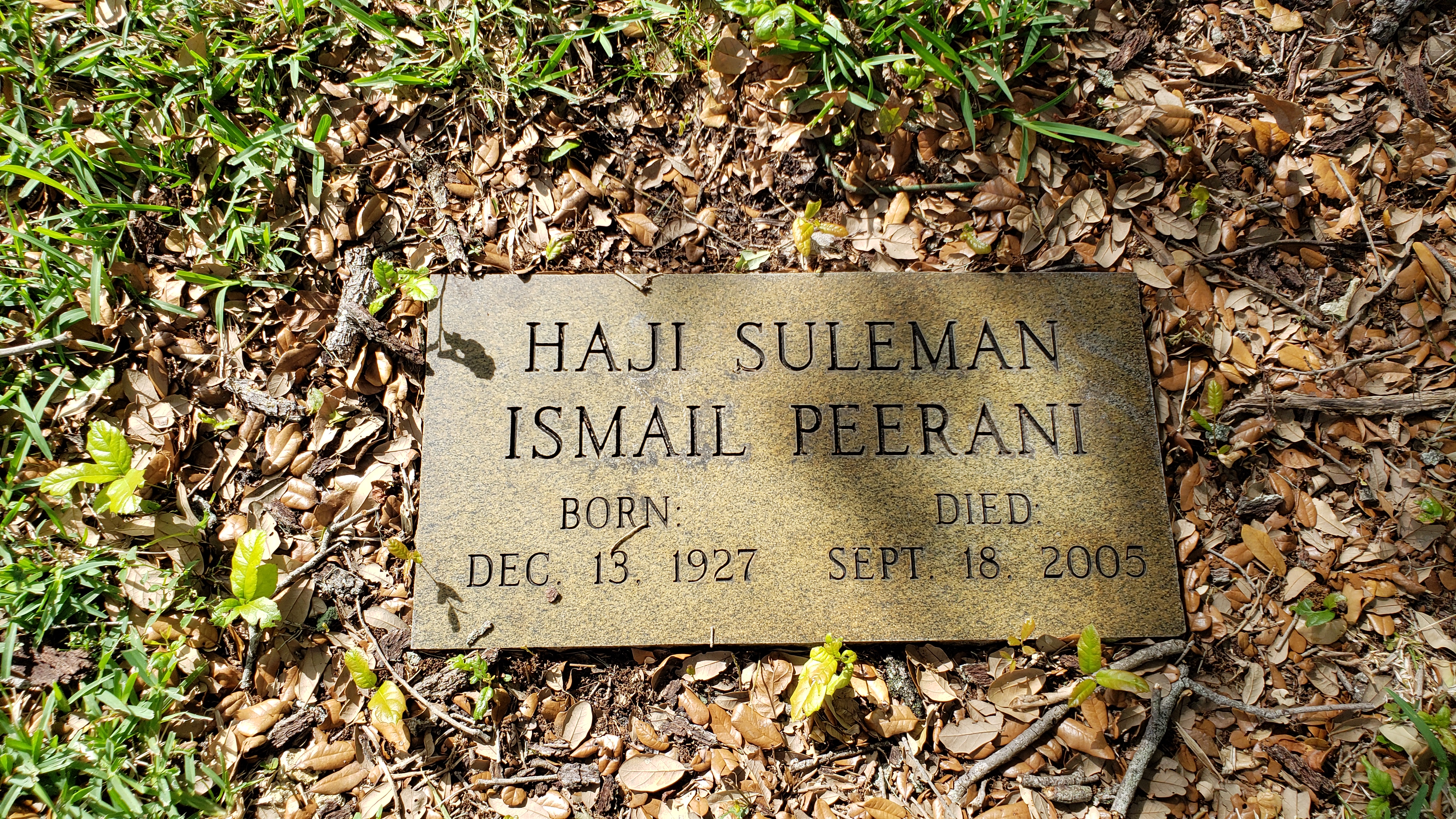 Haji Suleman Ismail Peerani