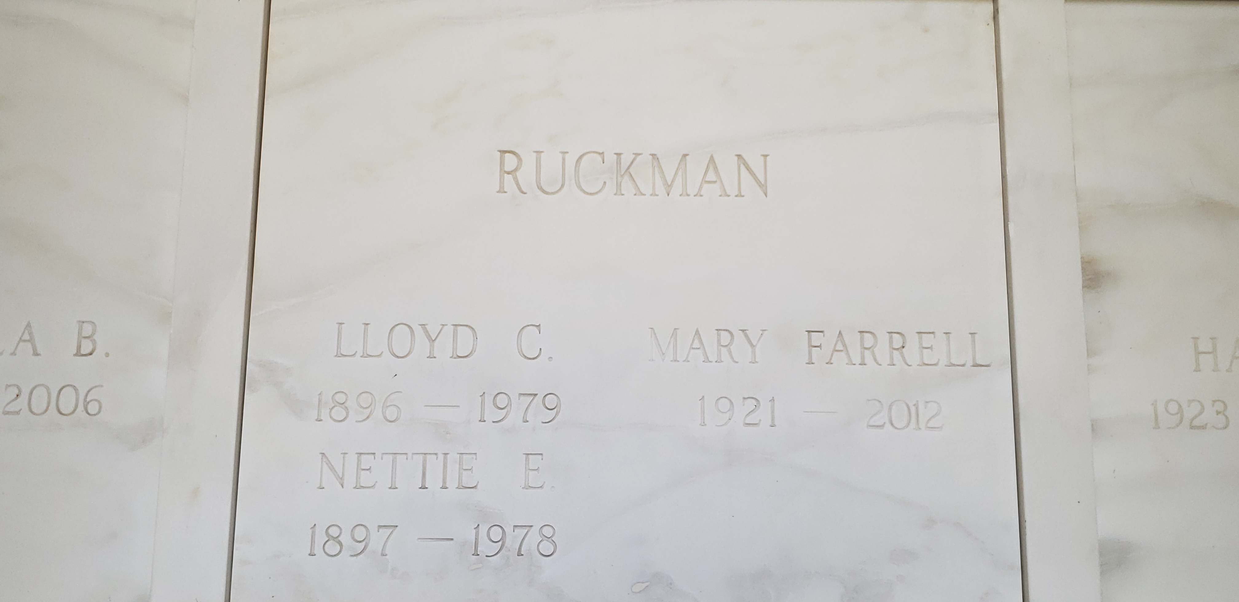 Lloyd C Ruckman