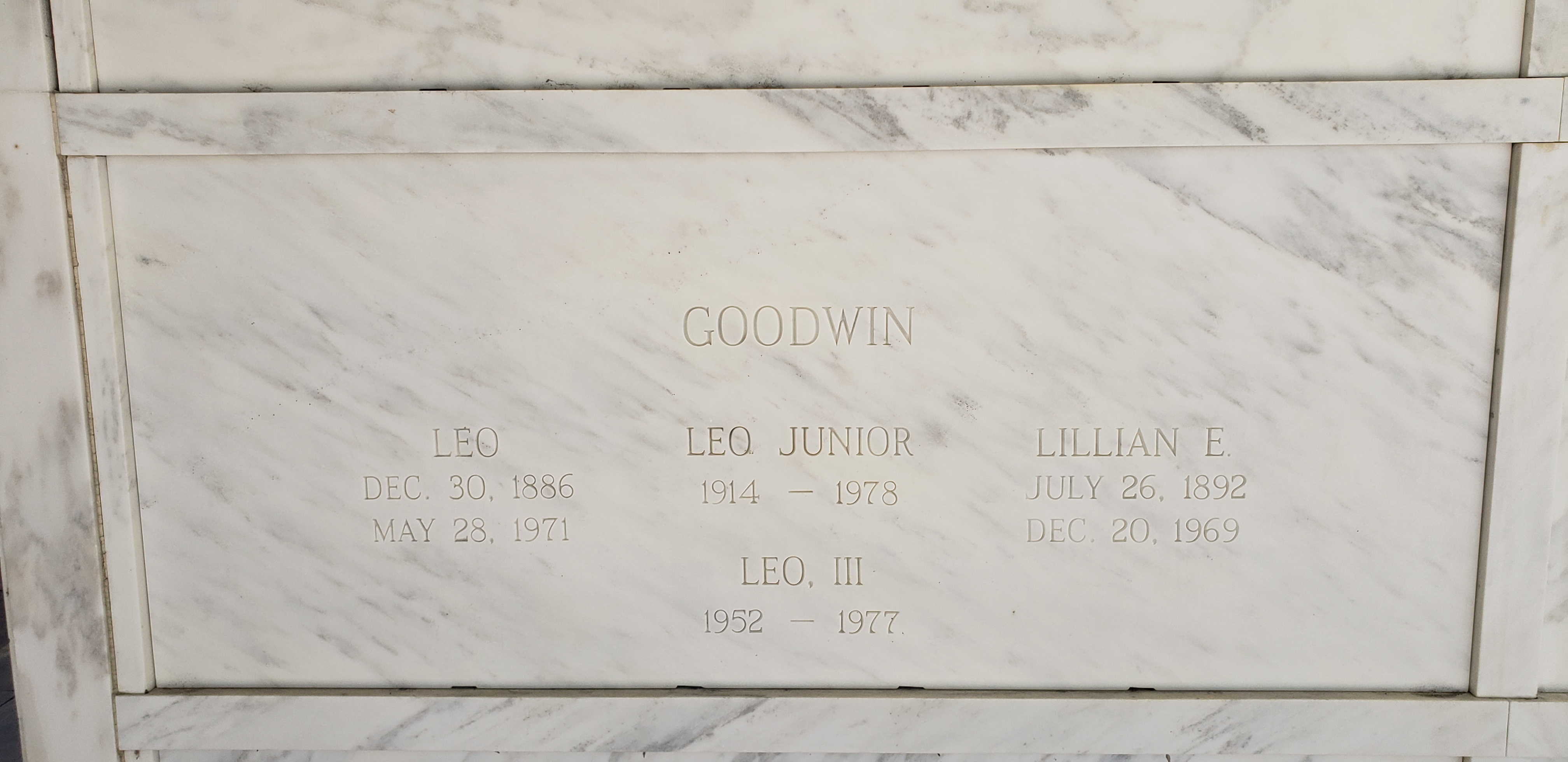 Leo Goodwin, III