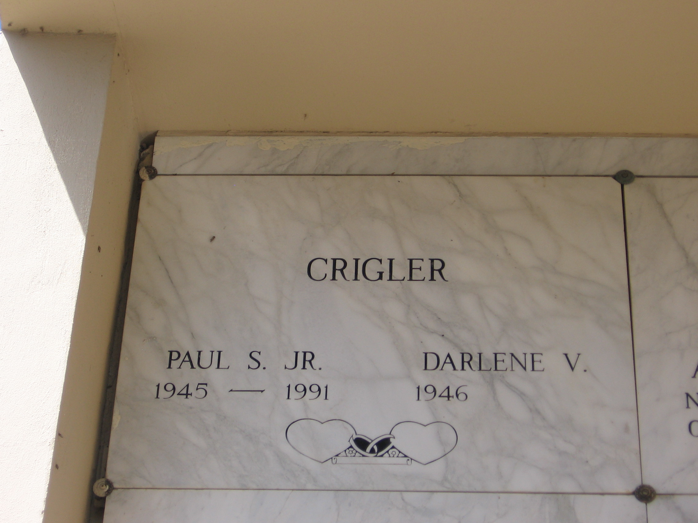 Paul S Crigler, Jr