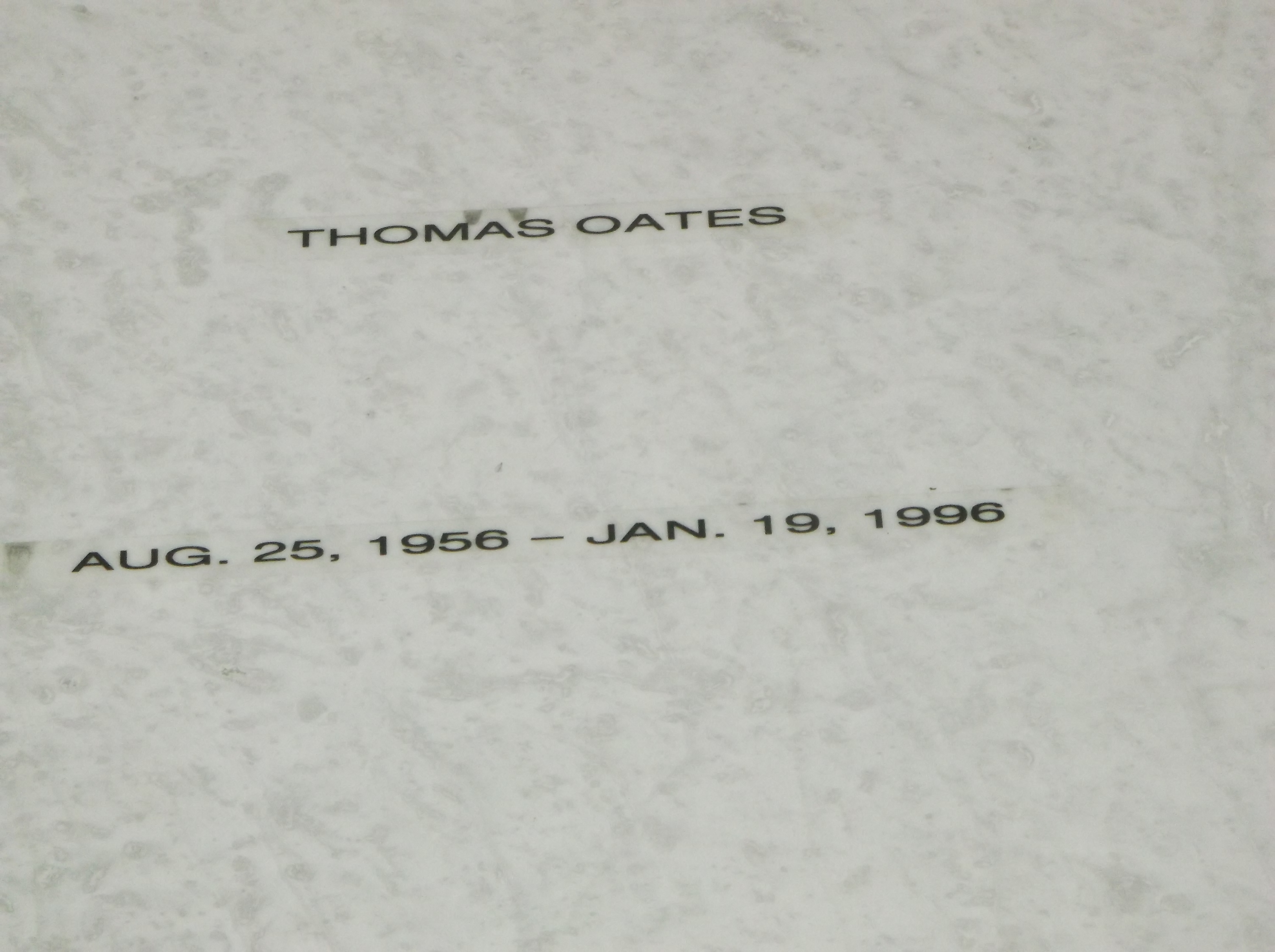 Thomas Oates