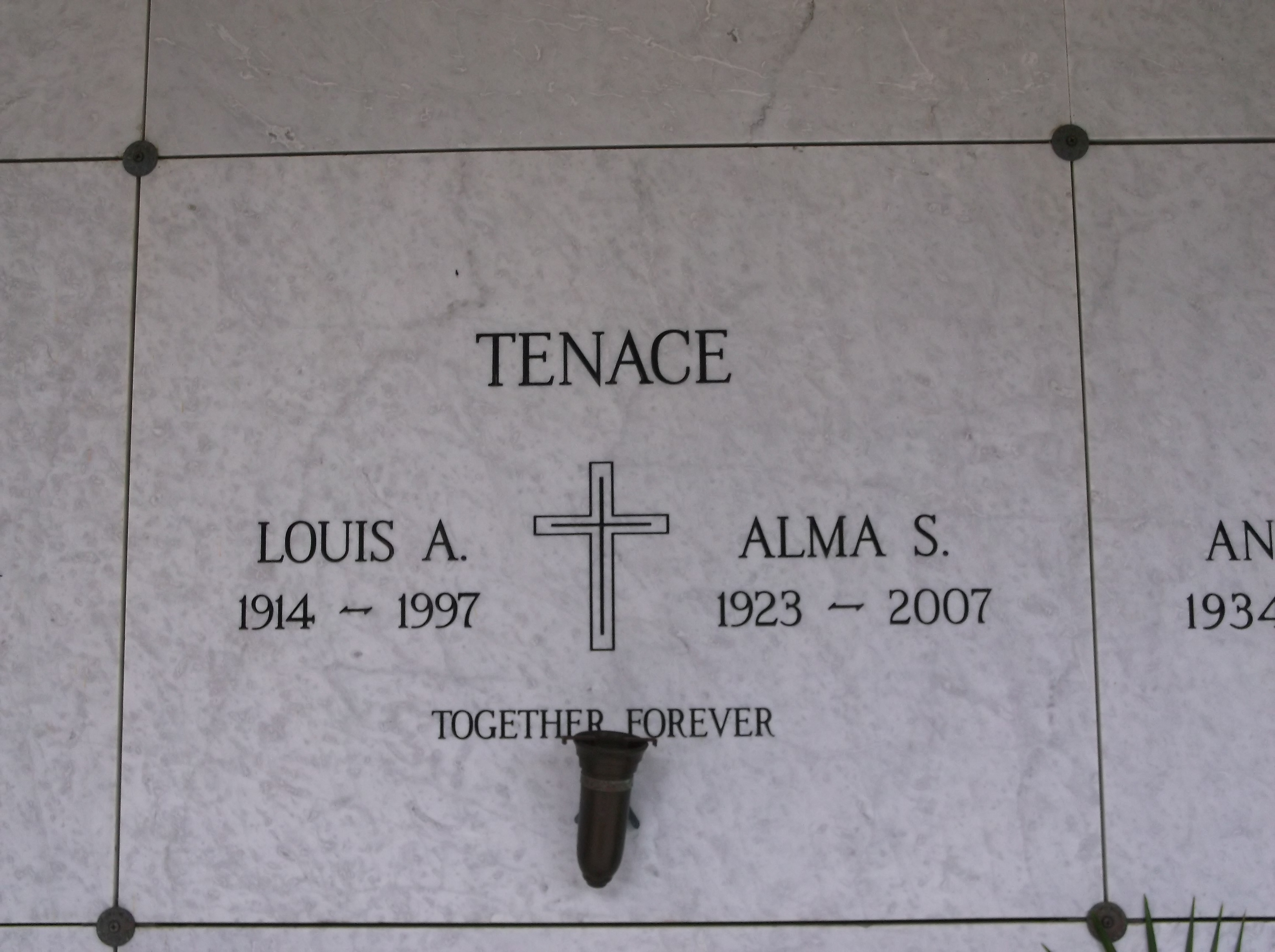 Louis A Tenace