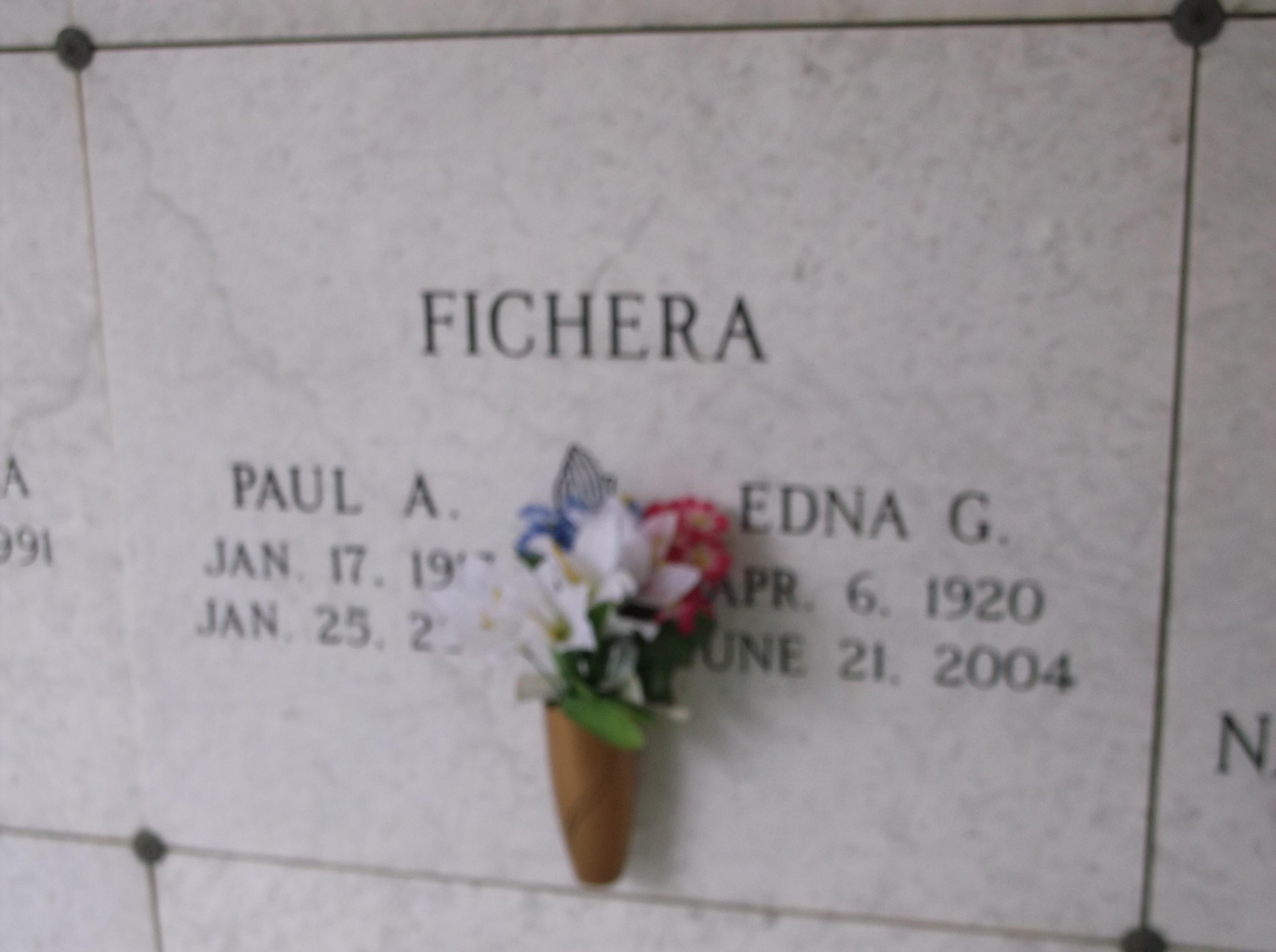Edna G Fichera