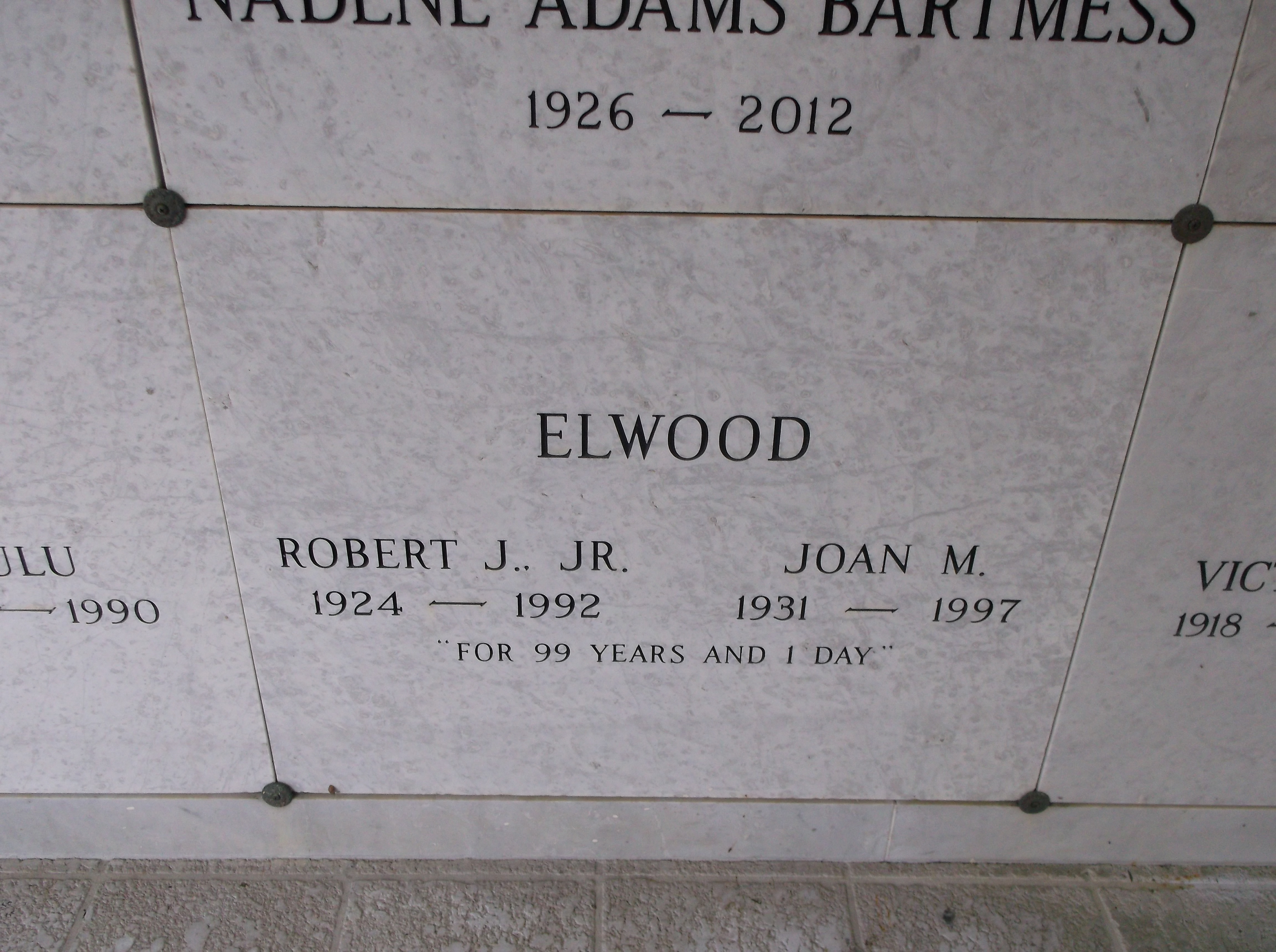 Robert J Elwood, Jr