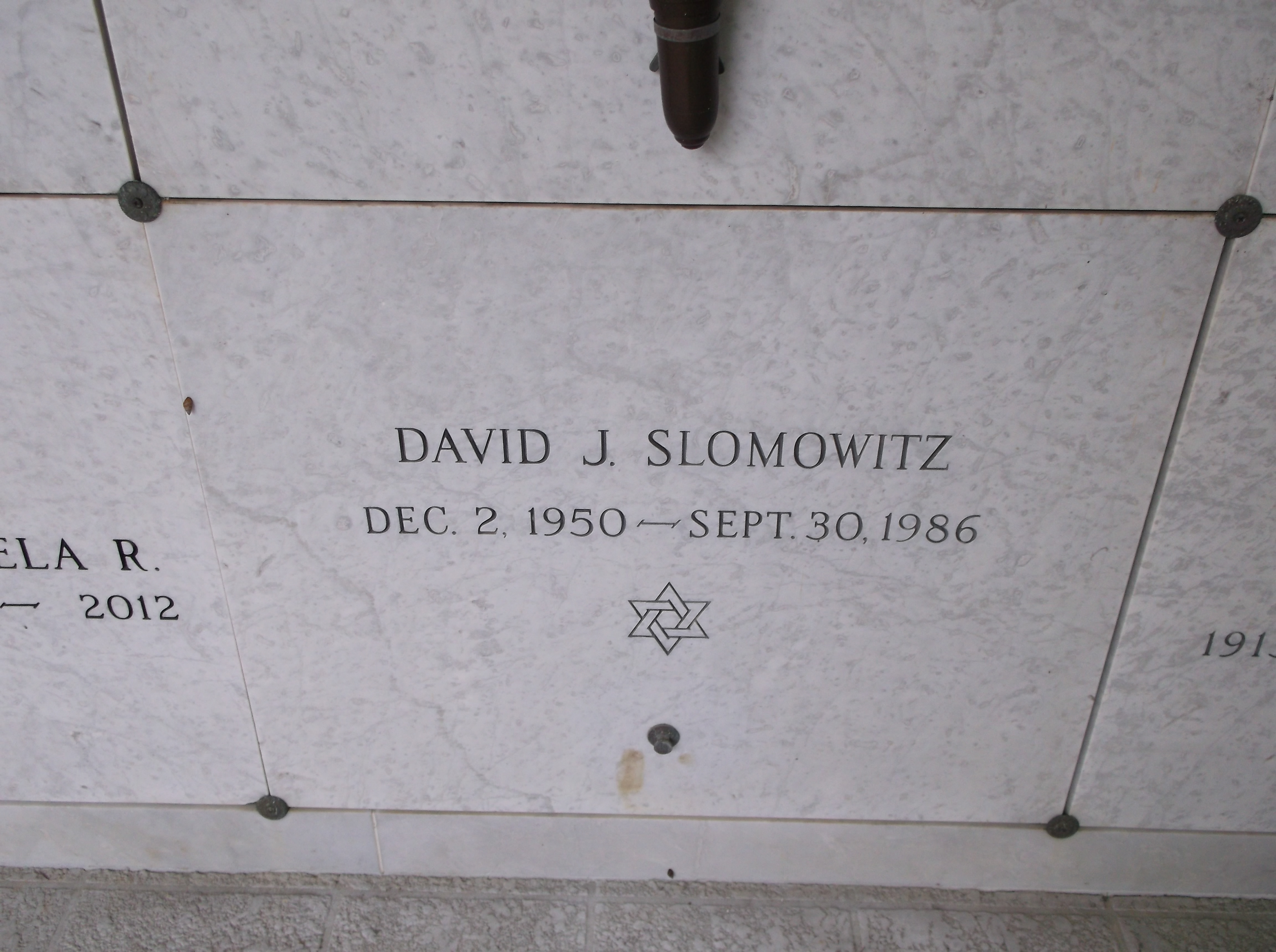 David J Slomowitz