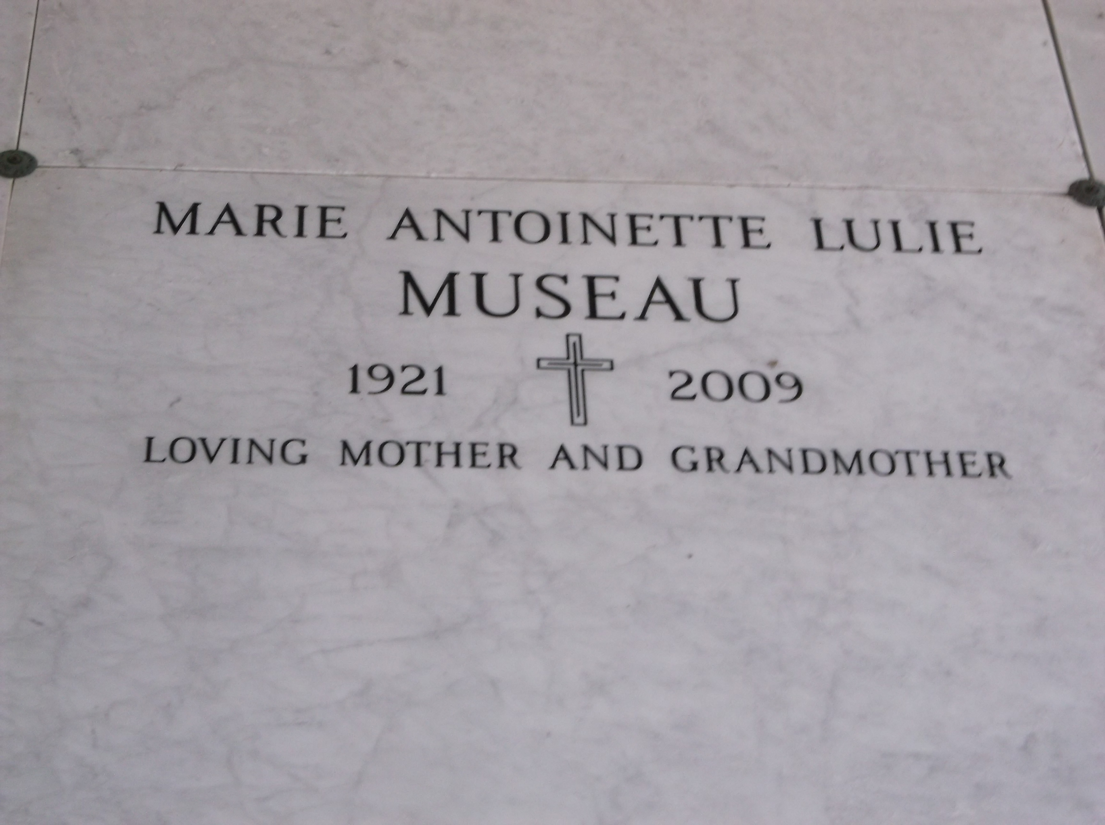 Marie Antoinette Lulie Museau