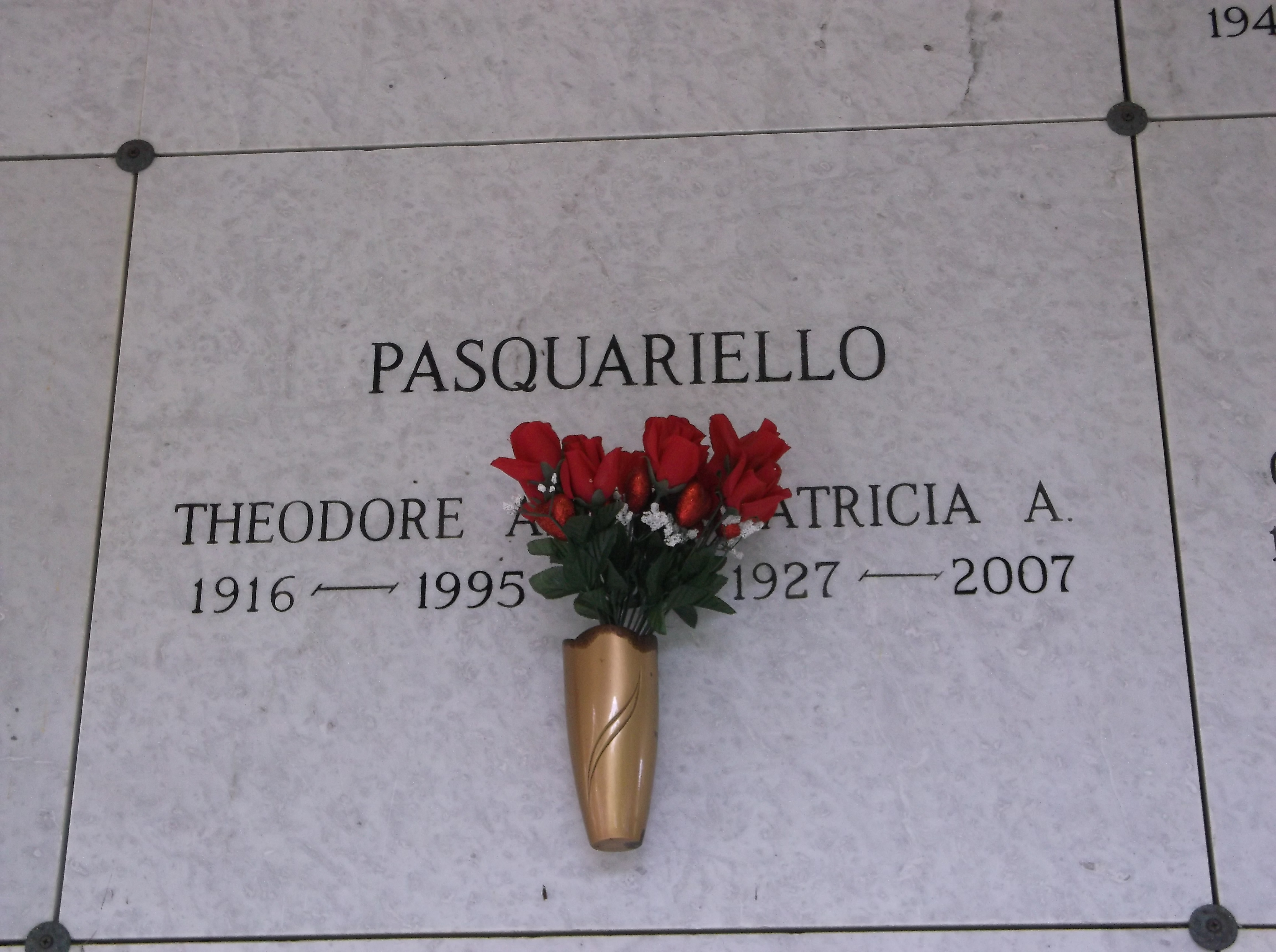 Theodore A Pasquariello