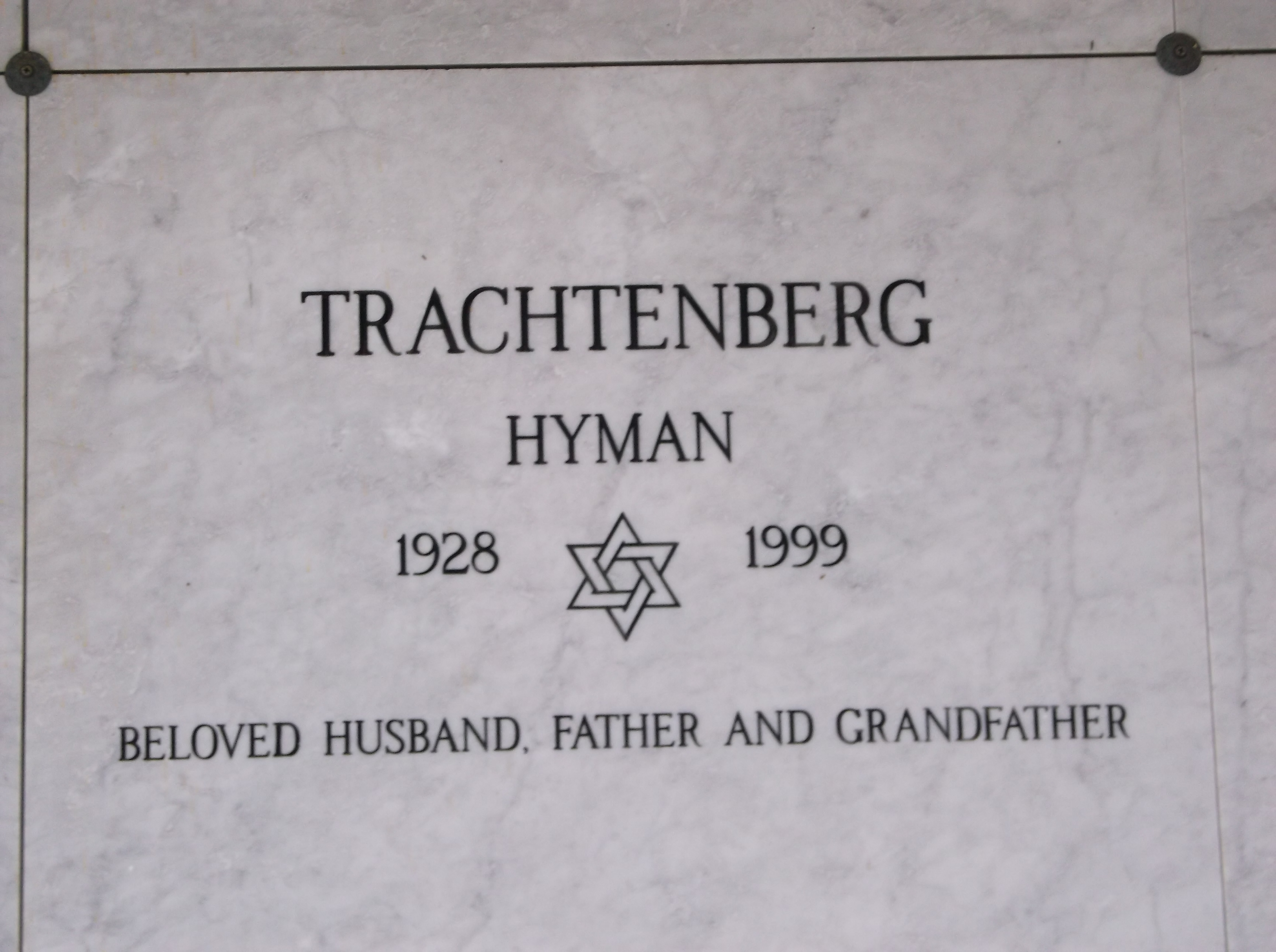 Hyman Trachtenberg