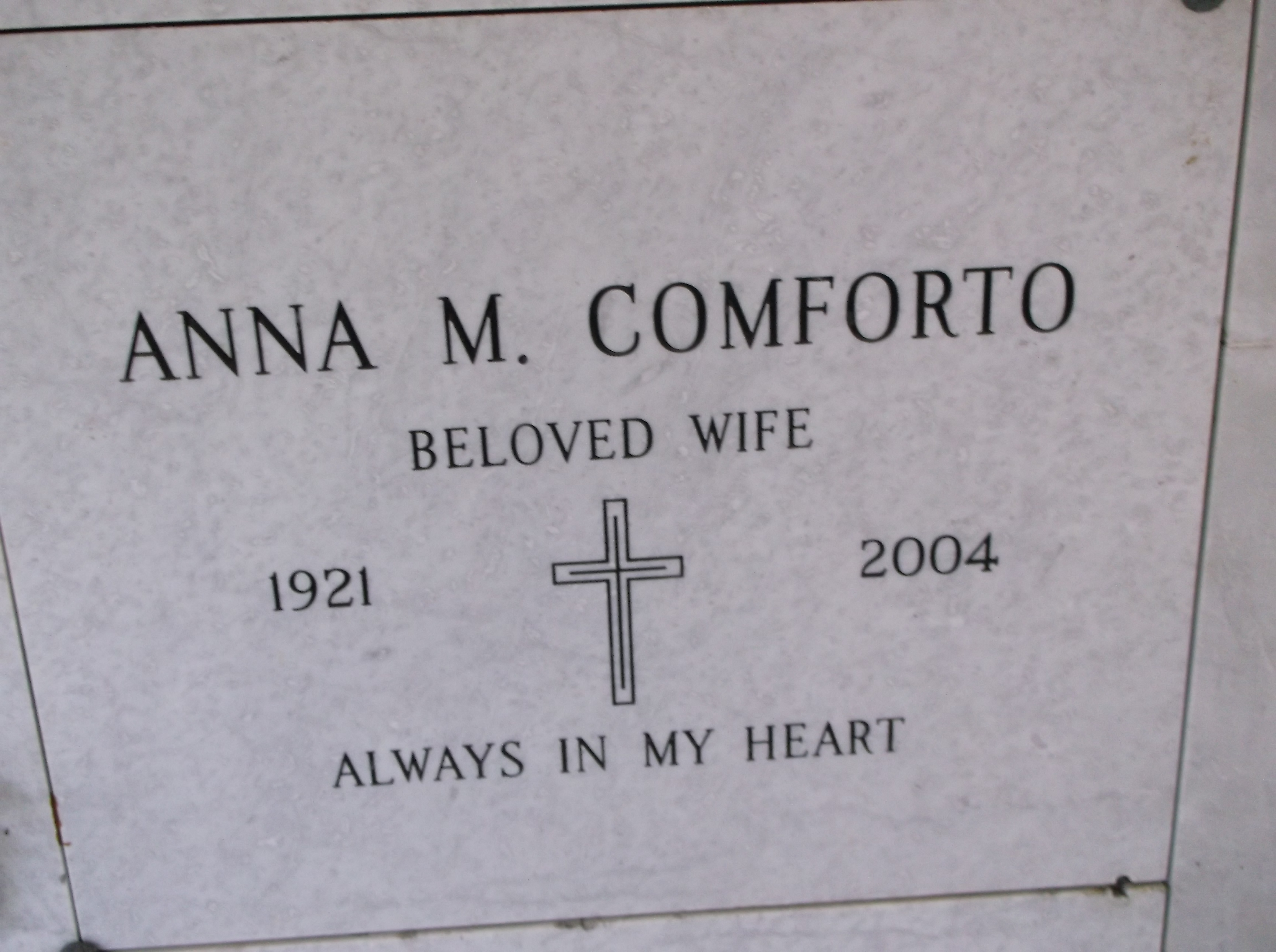 Anna M Comforto