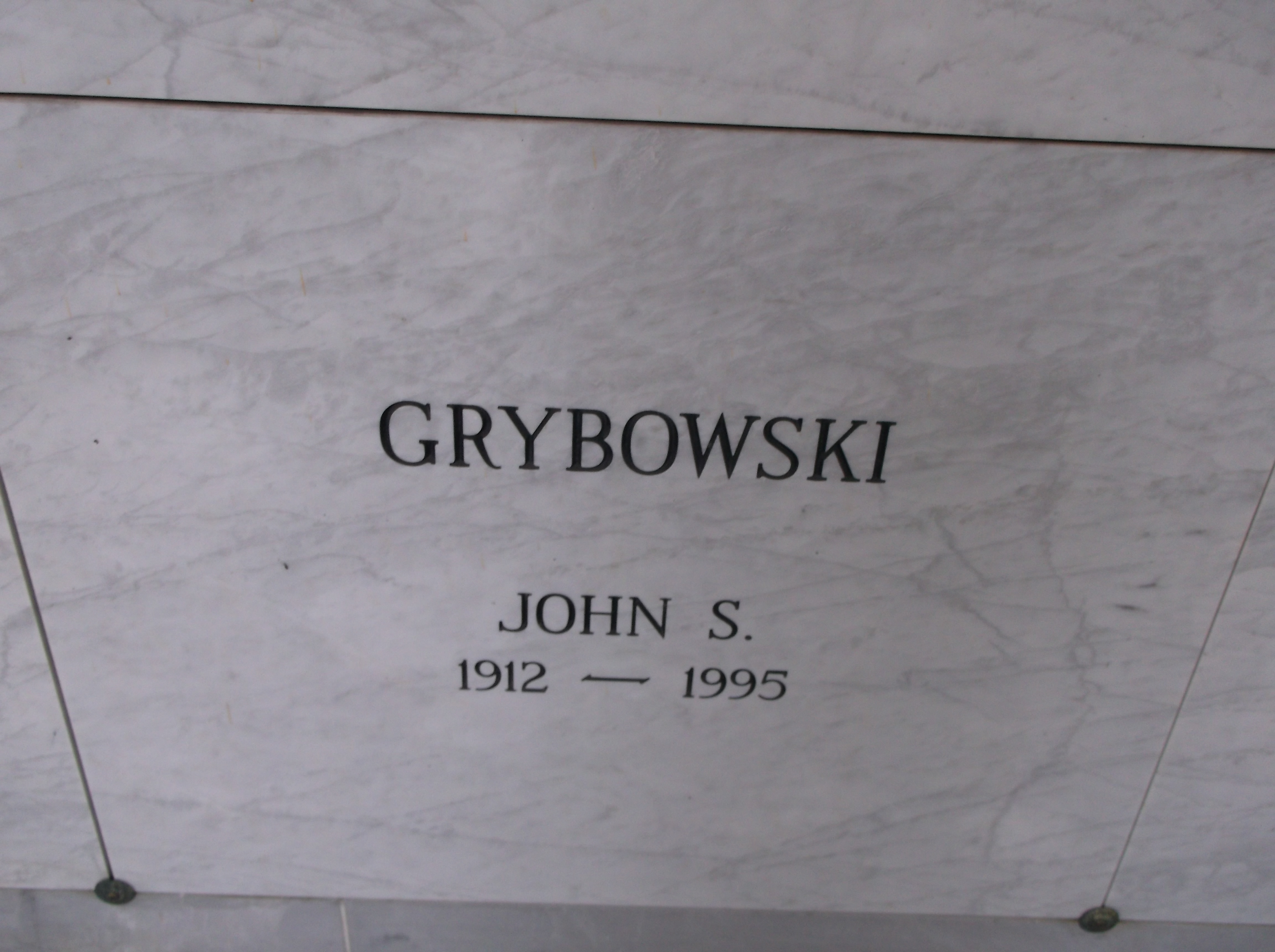 John S Grybowski