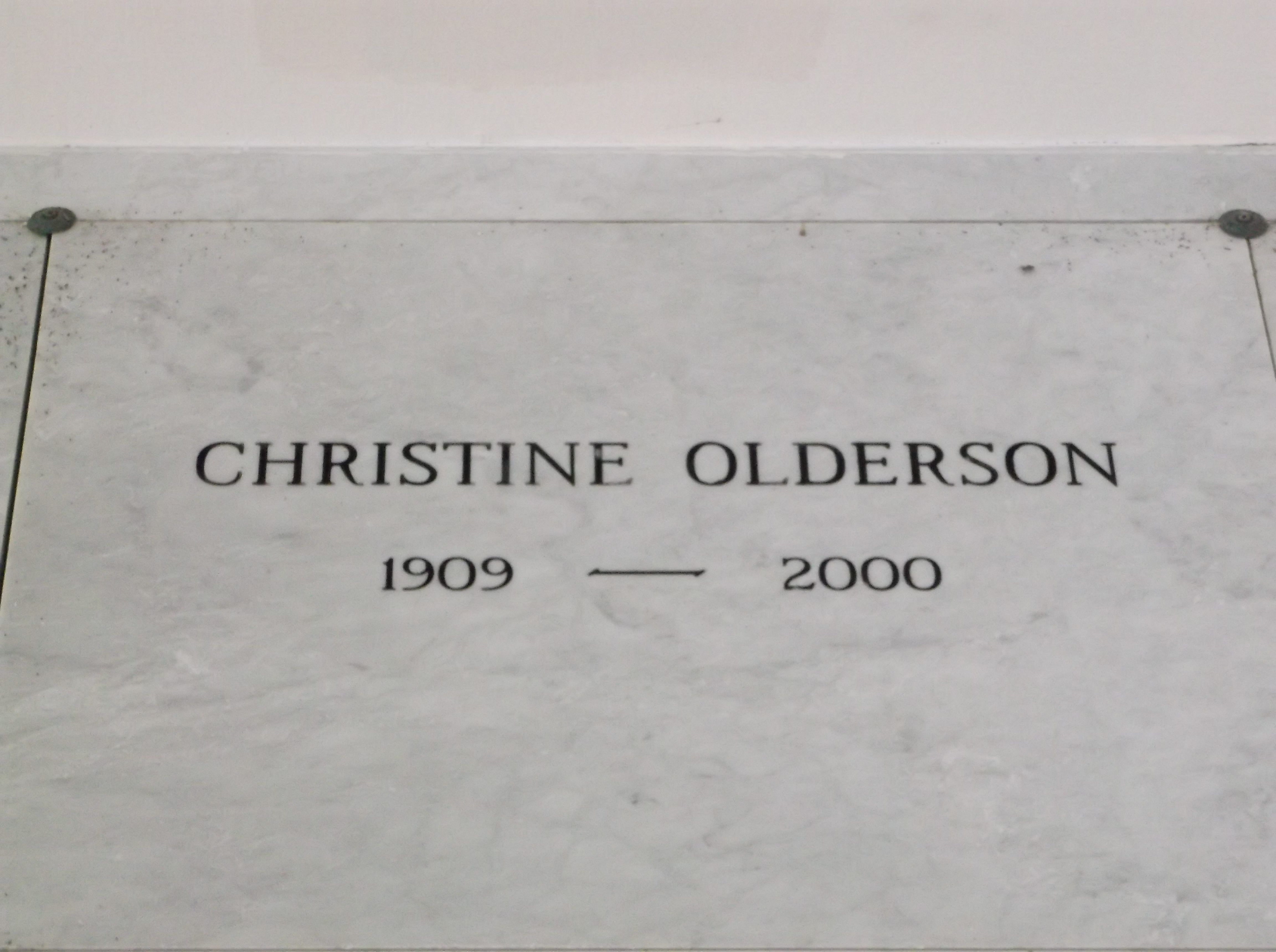 Christine Olderson
