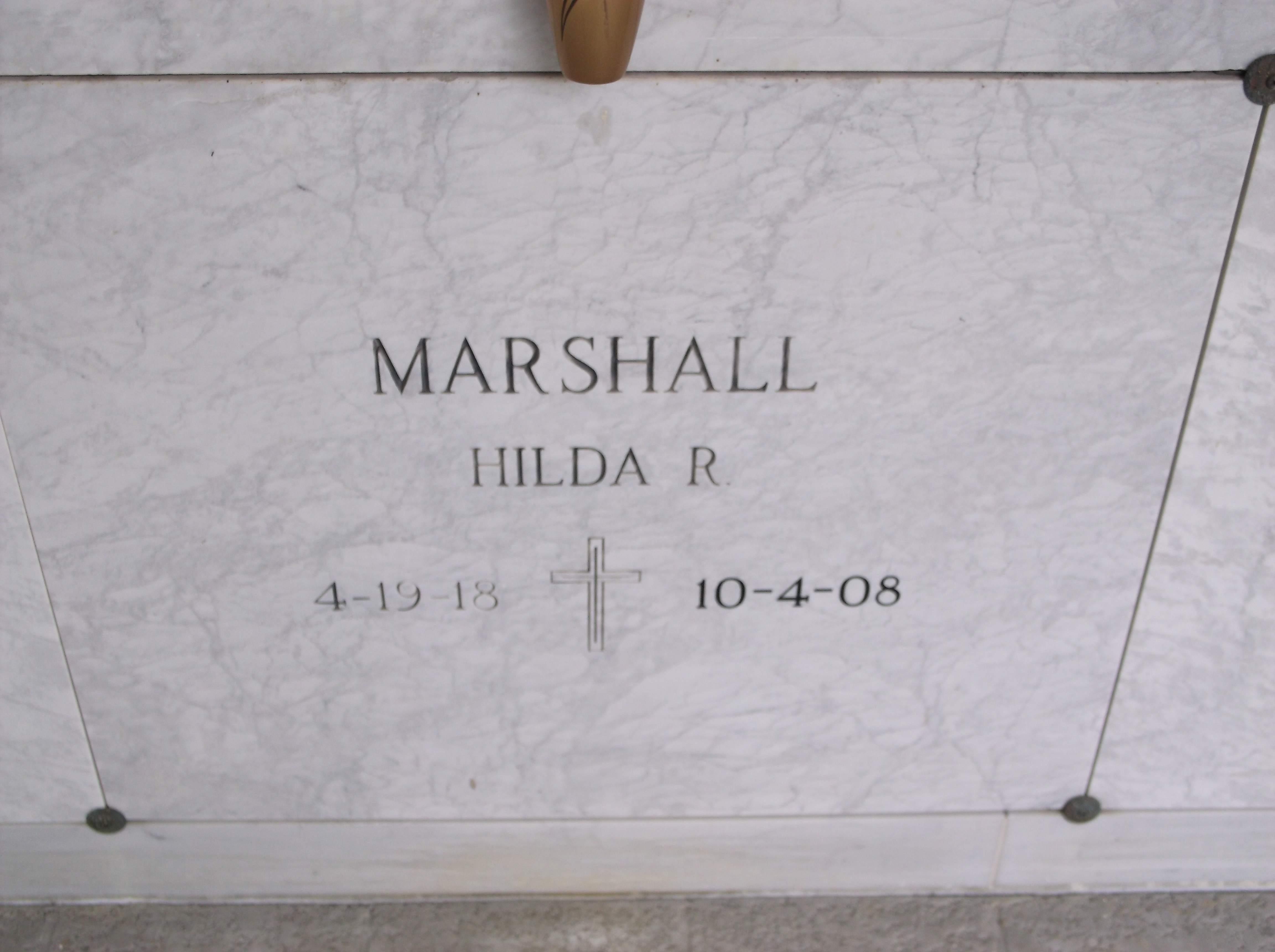 Hilda R Marshall