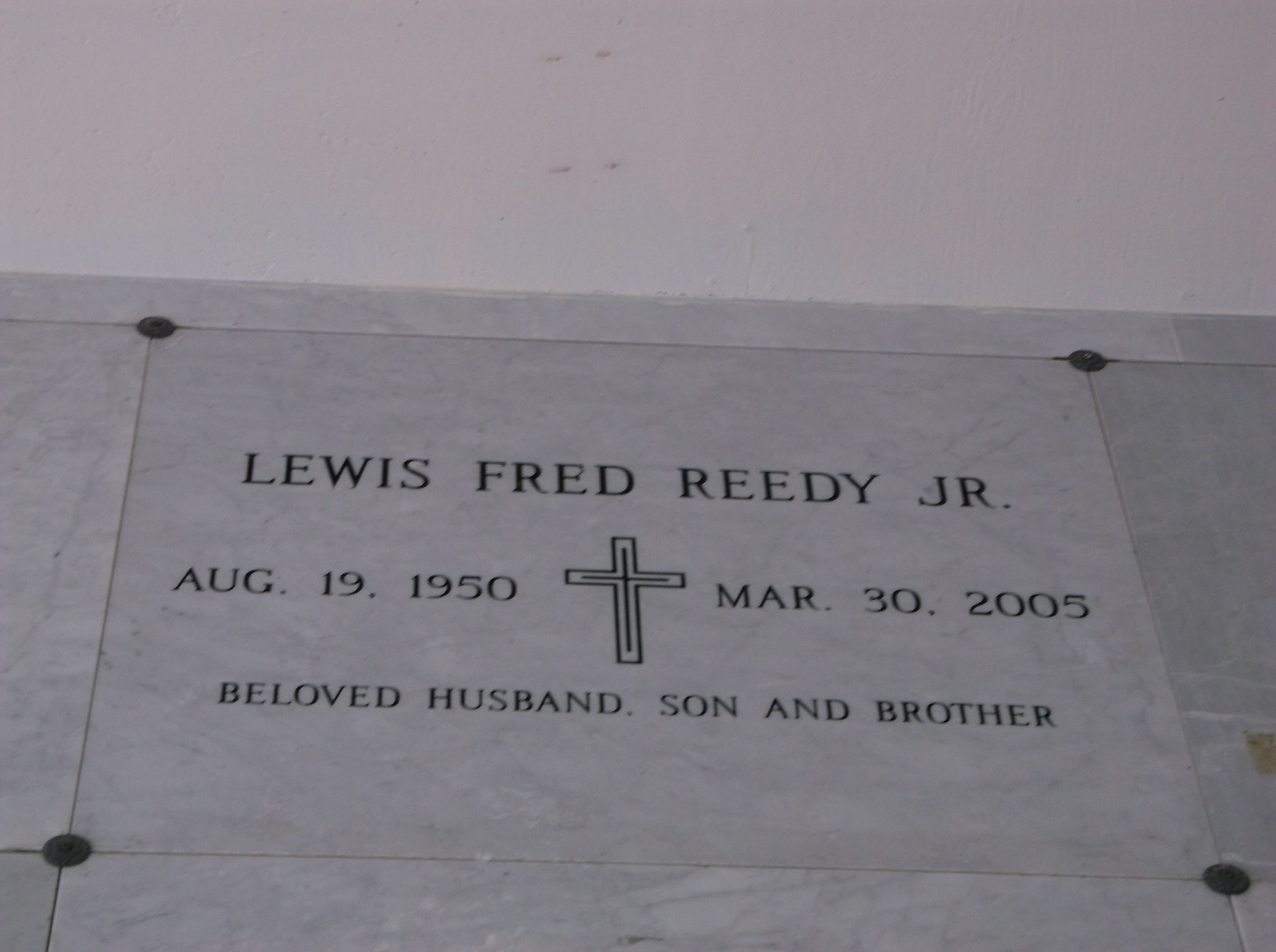 Lewis Fred Reedy, Jr