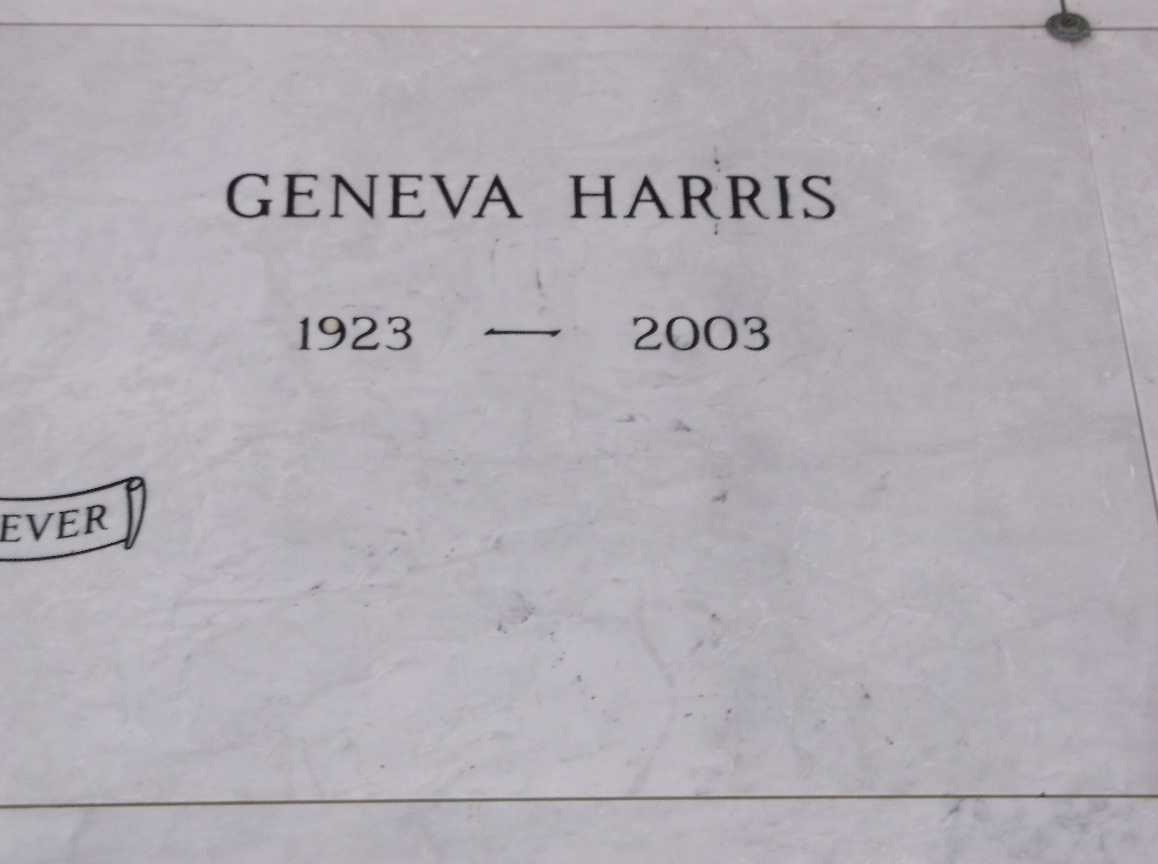 Geneva Harris
