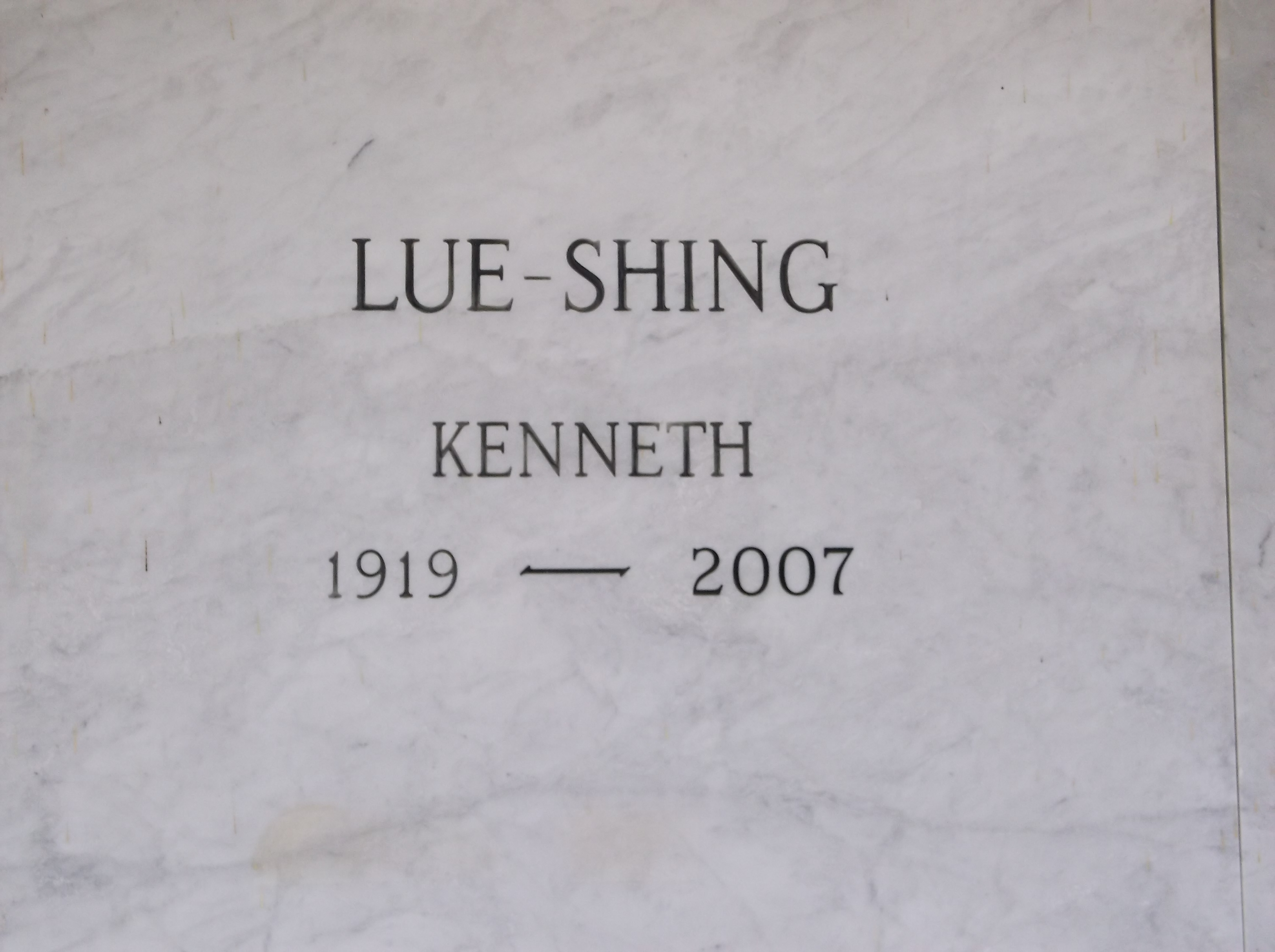 Kenneth Lue-Shing