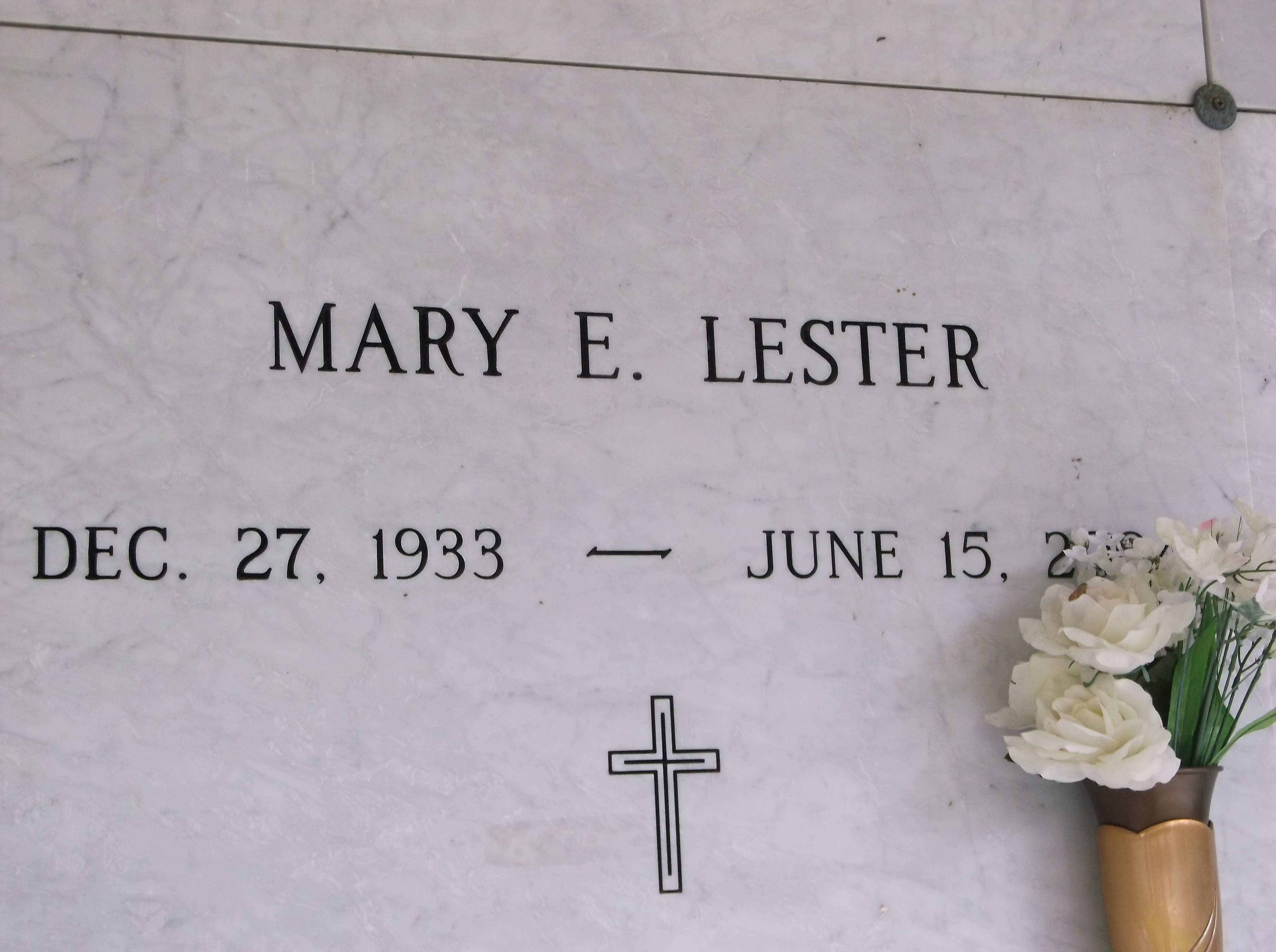 Mary E Lester