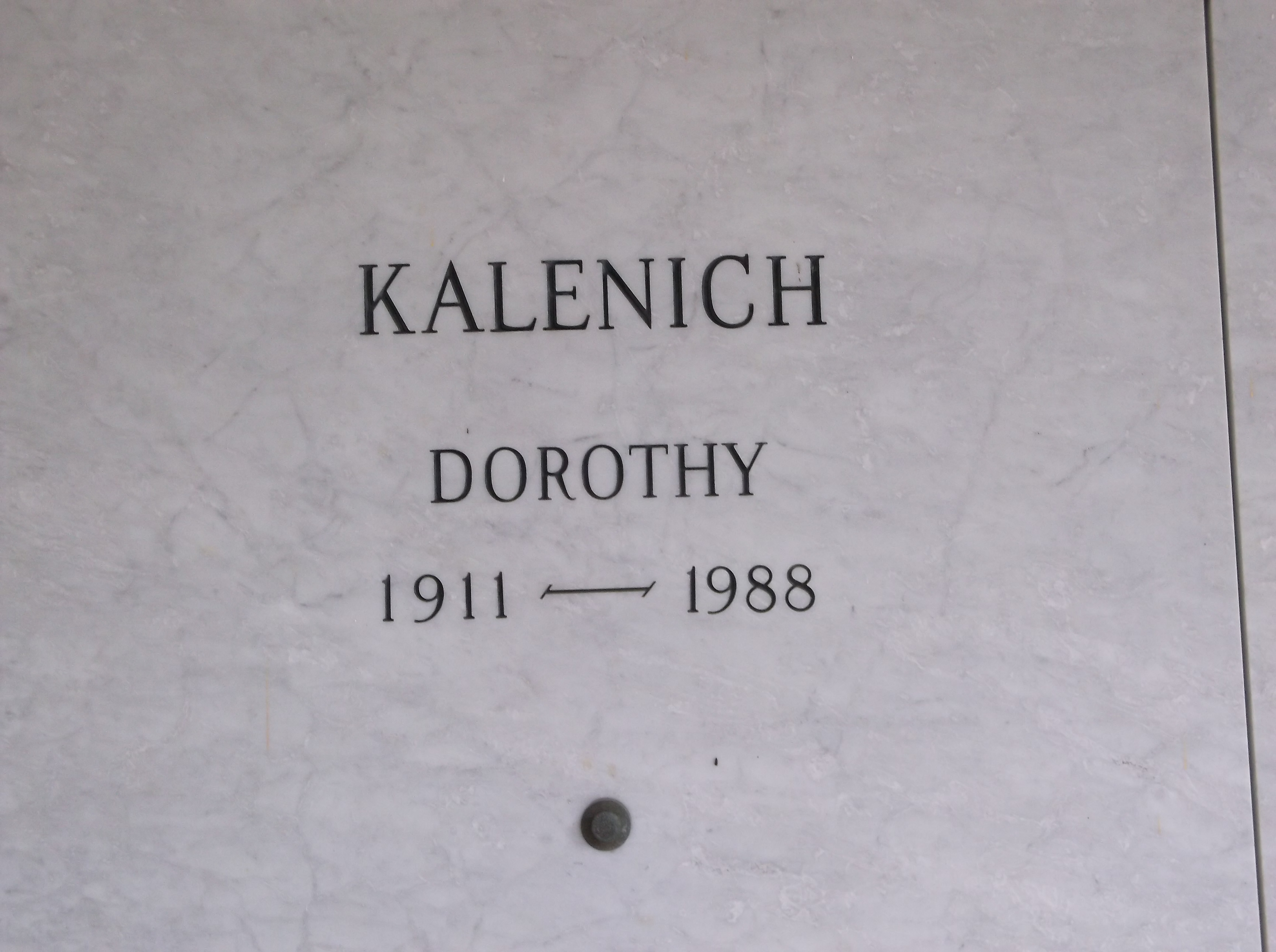 Dorothy Kalenich