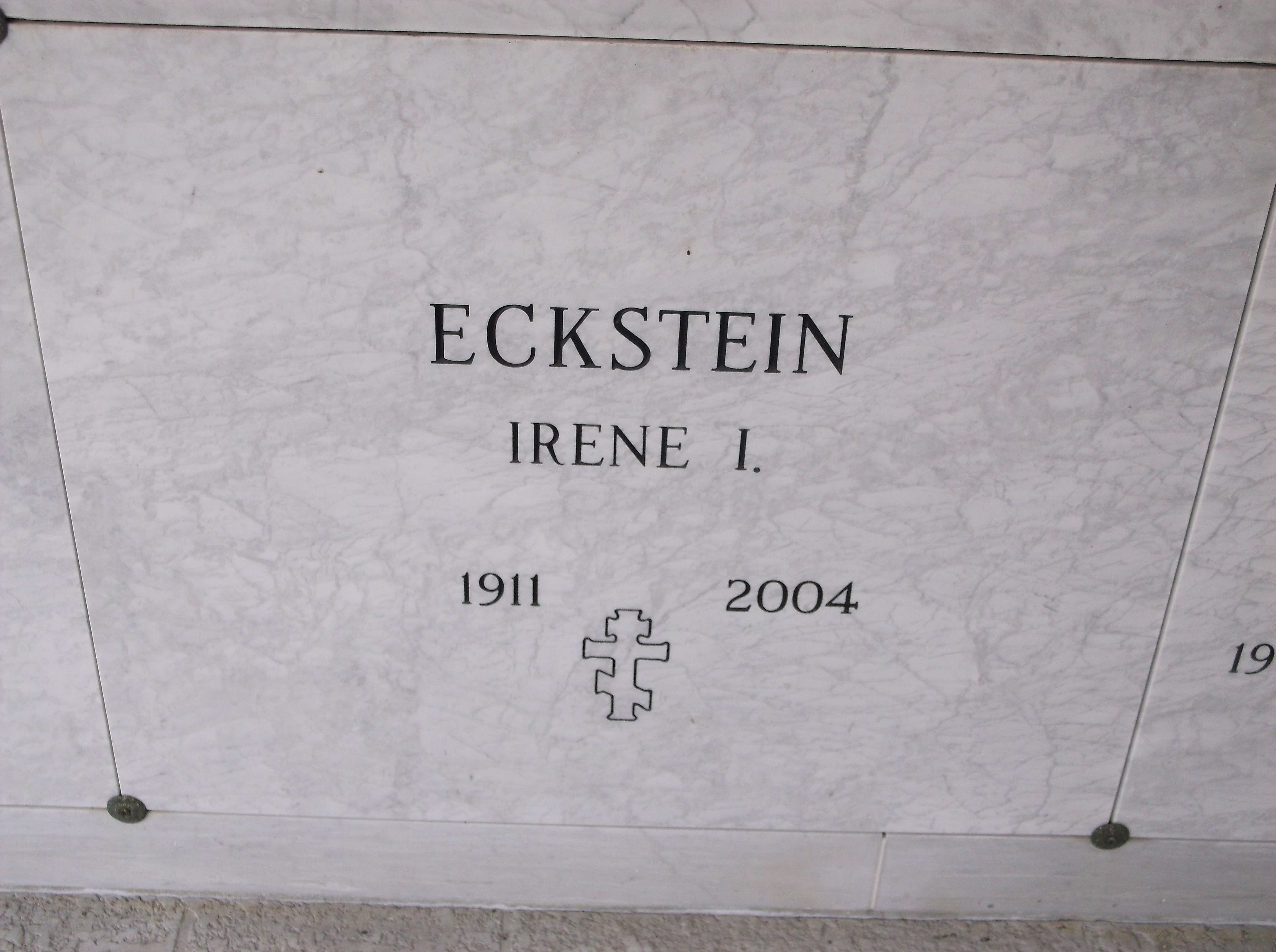 Irene I Eckstein