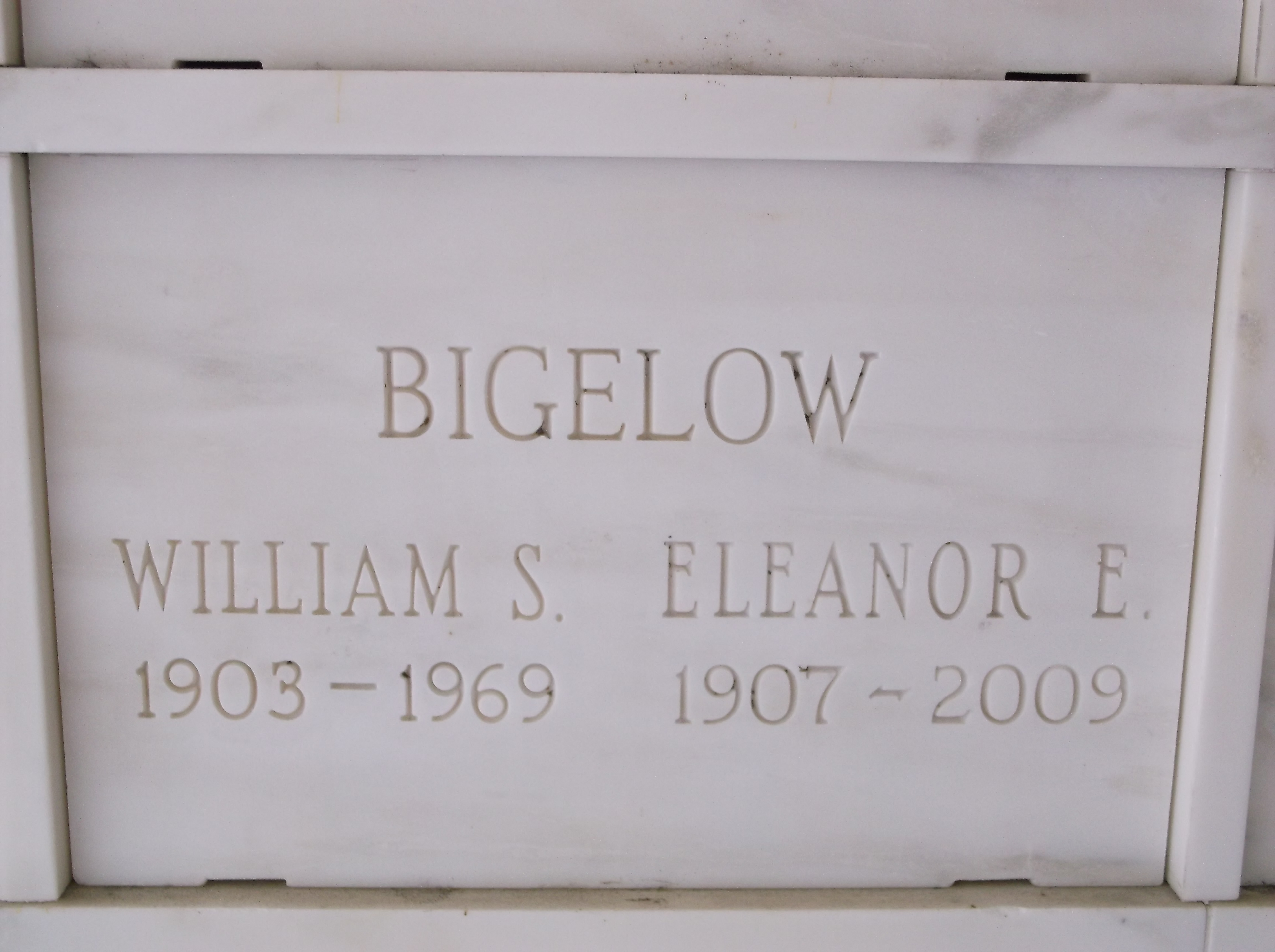 William S Bigelow