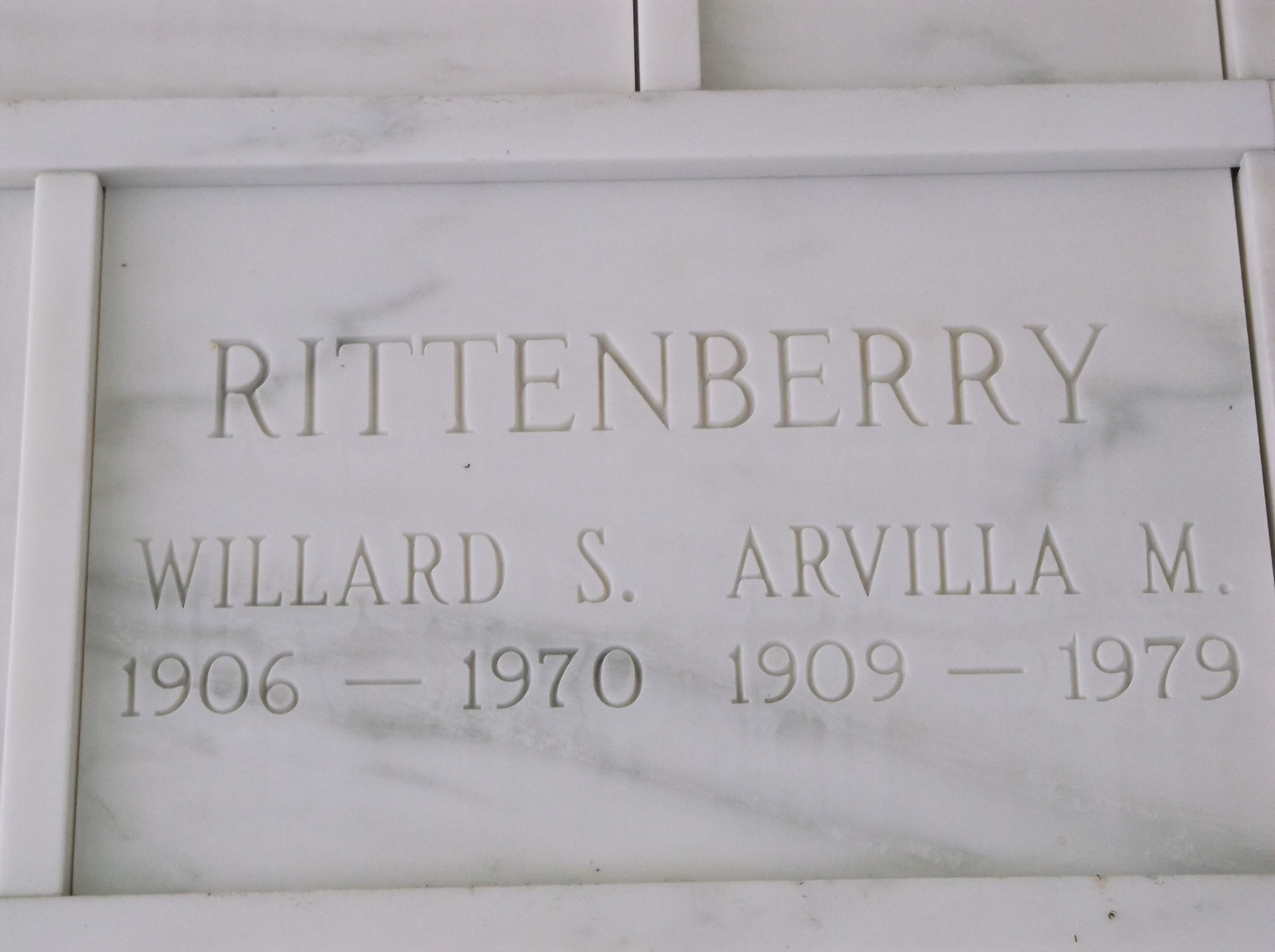 Willard S Rittenberry