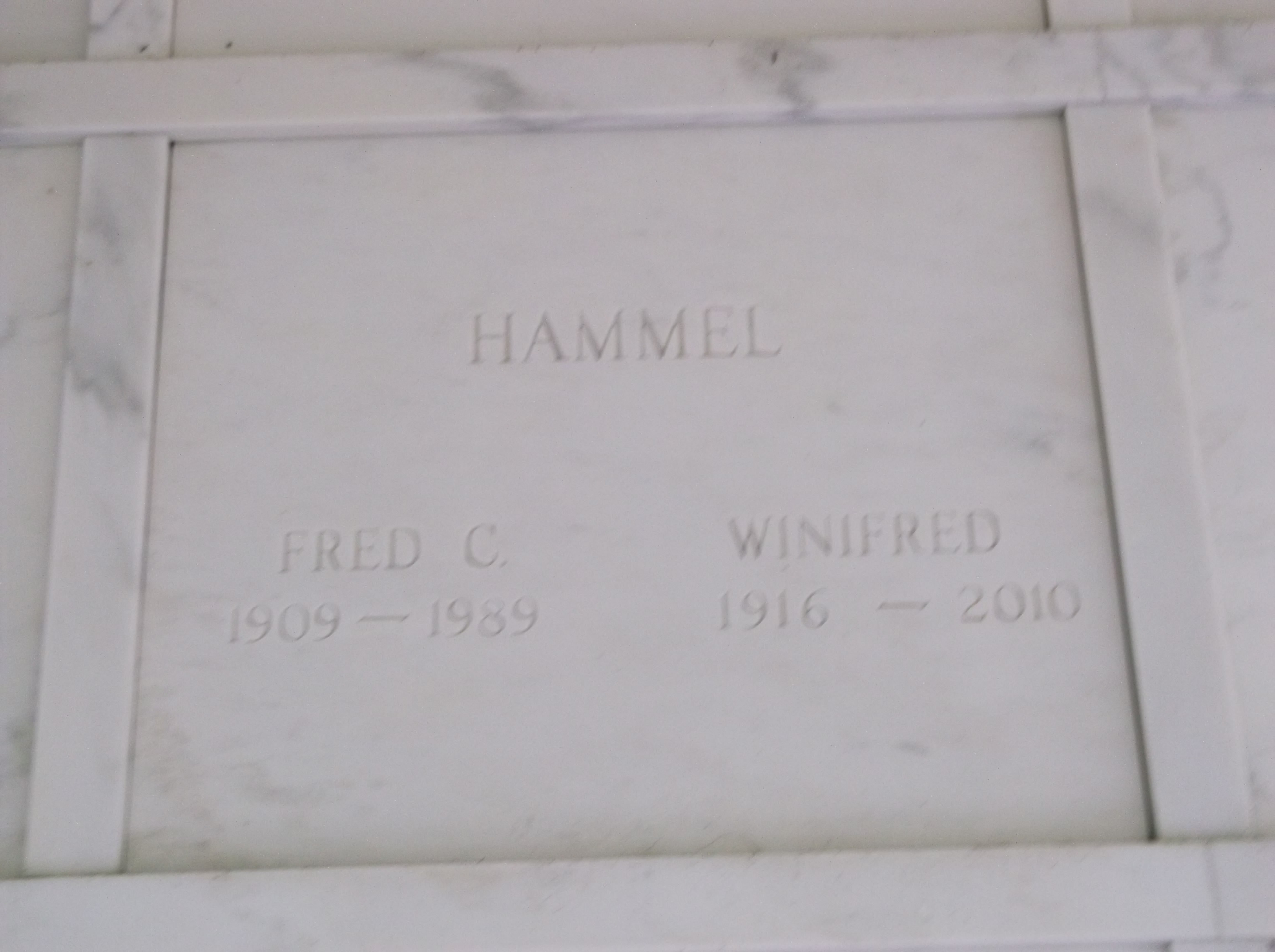 Winifred Hammel