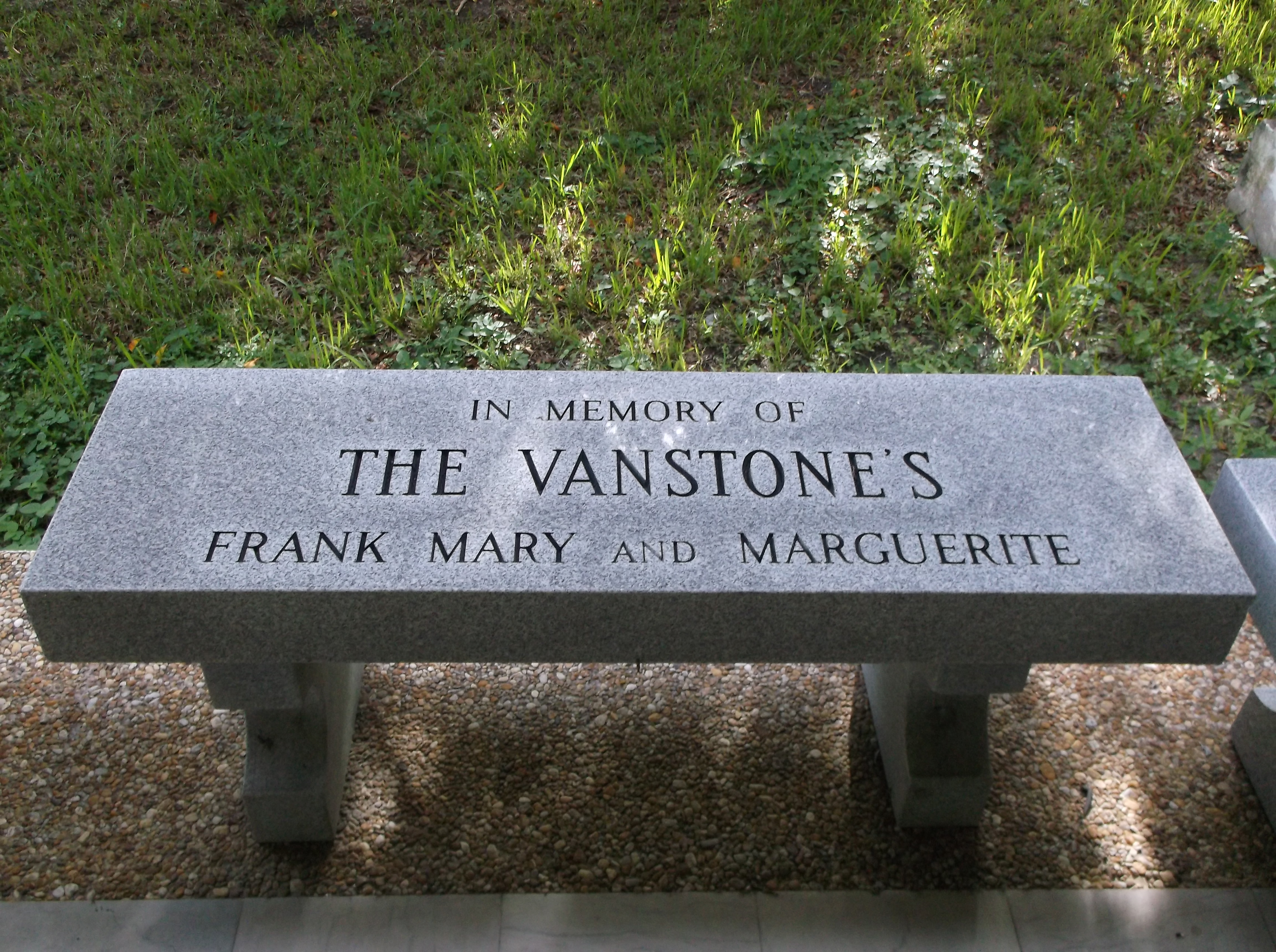 Frank G Vanstone
