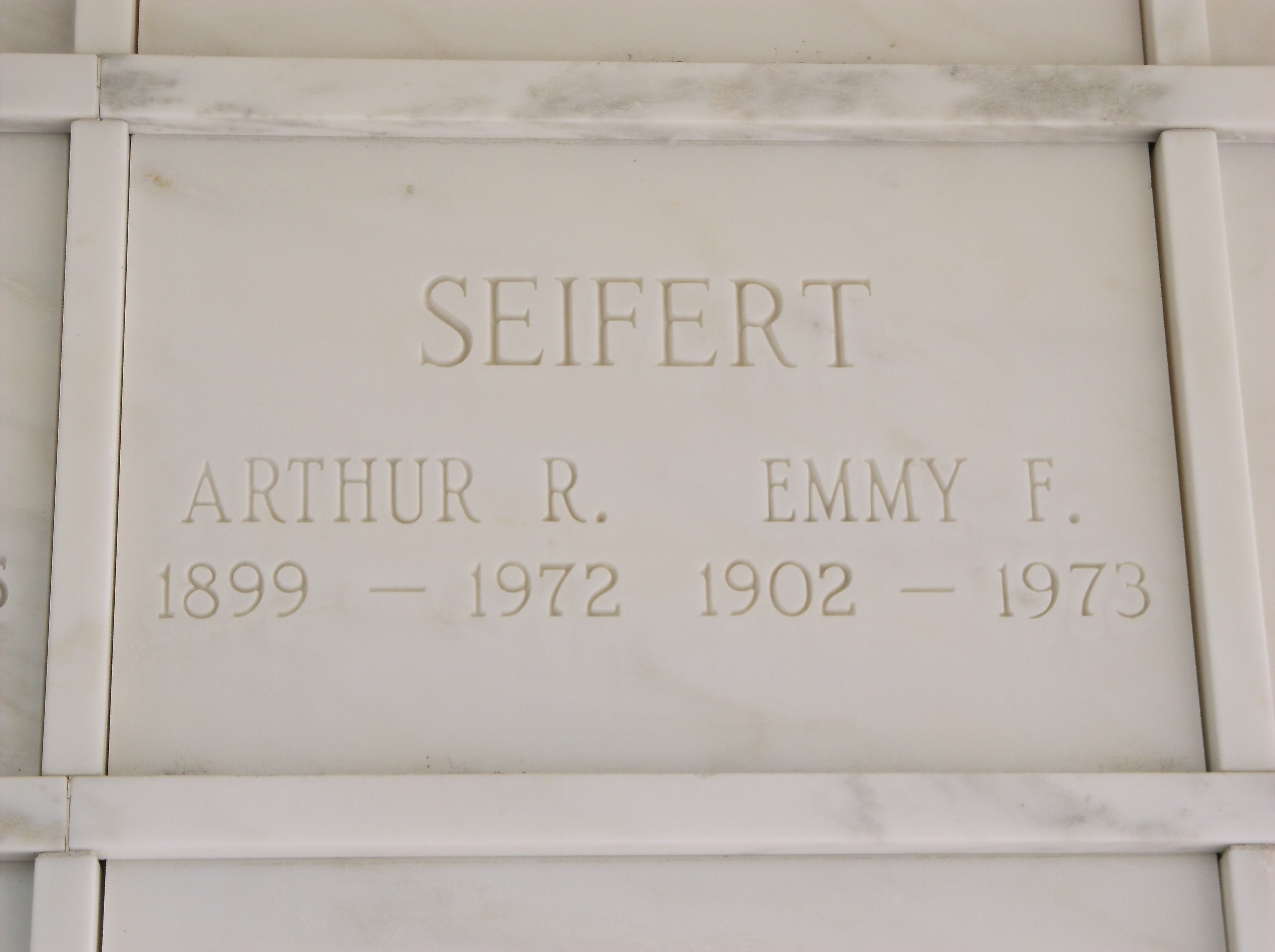 Arthur R Seifert