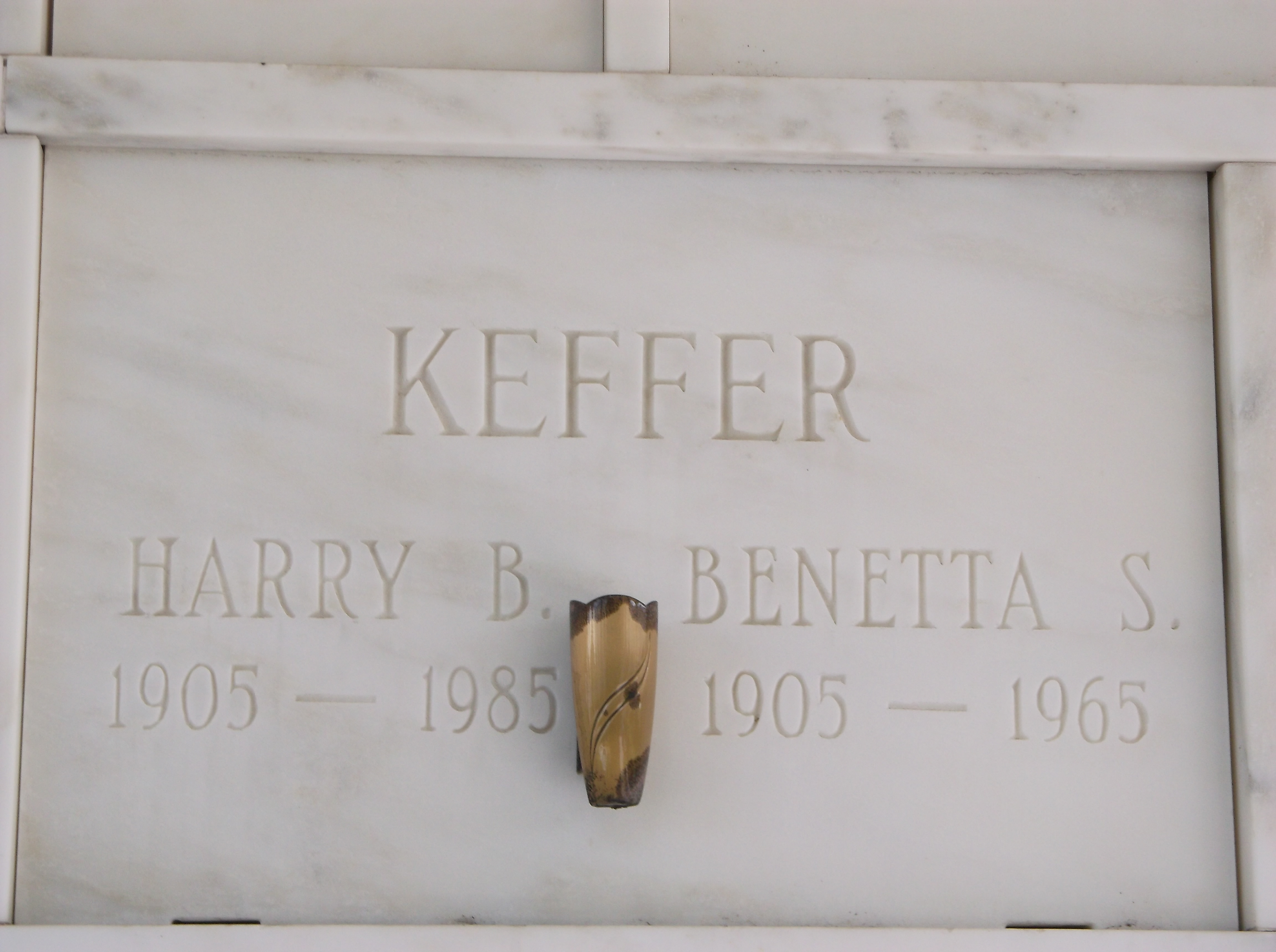 Harry B Keffer