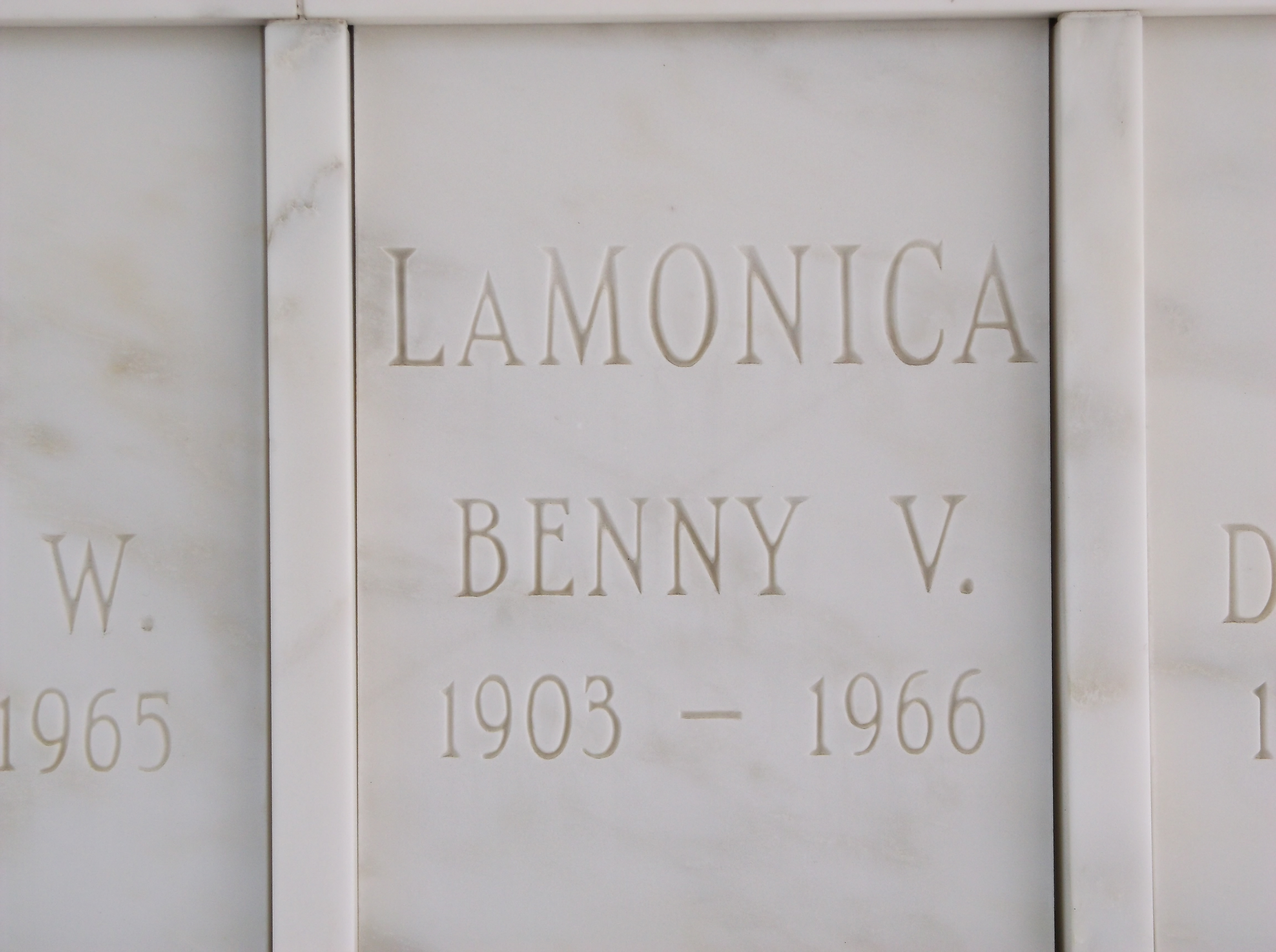 Benny V LaMonica