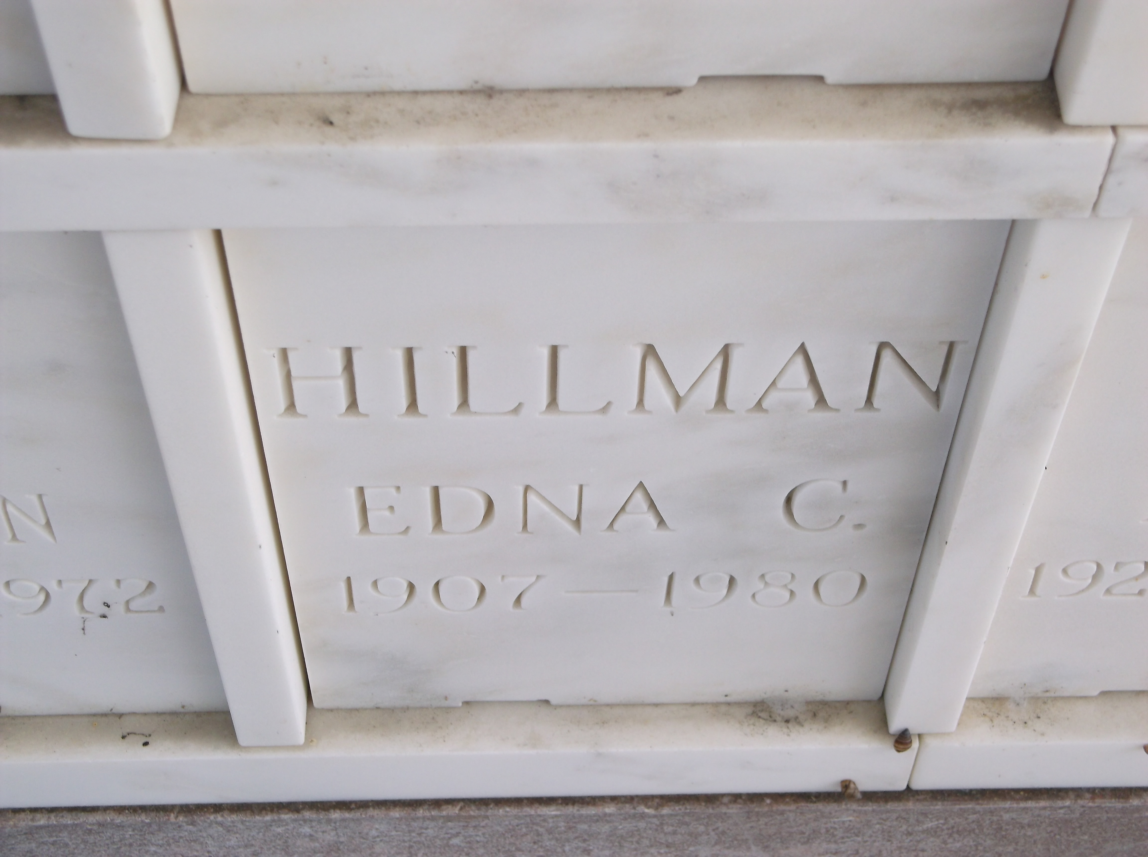 Edna C Hillman