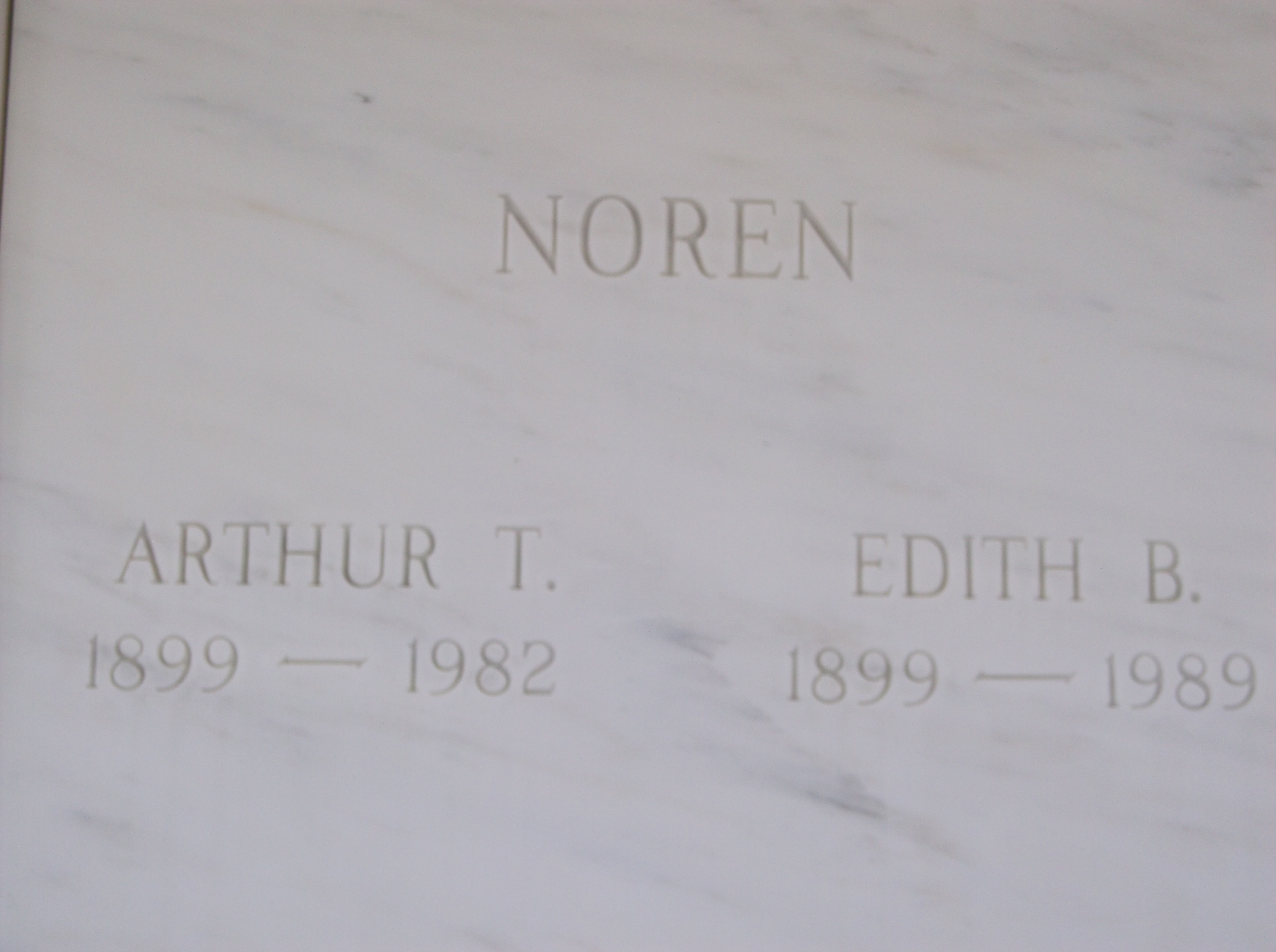 Arthur T Noren