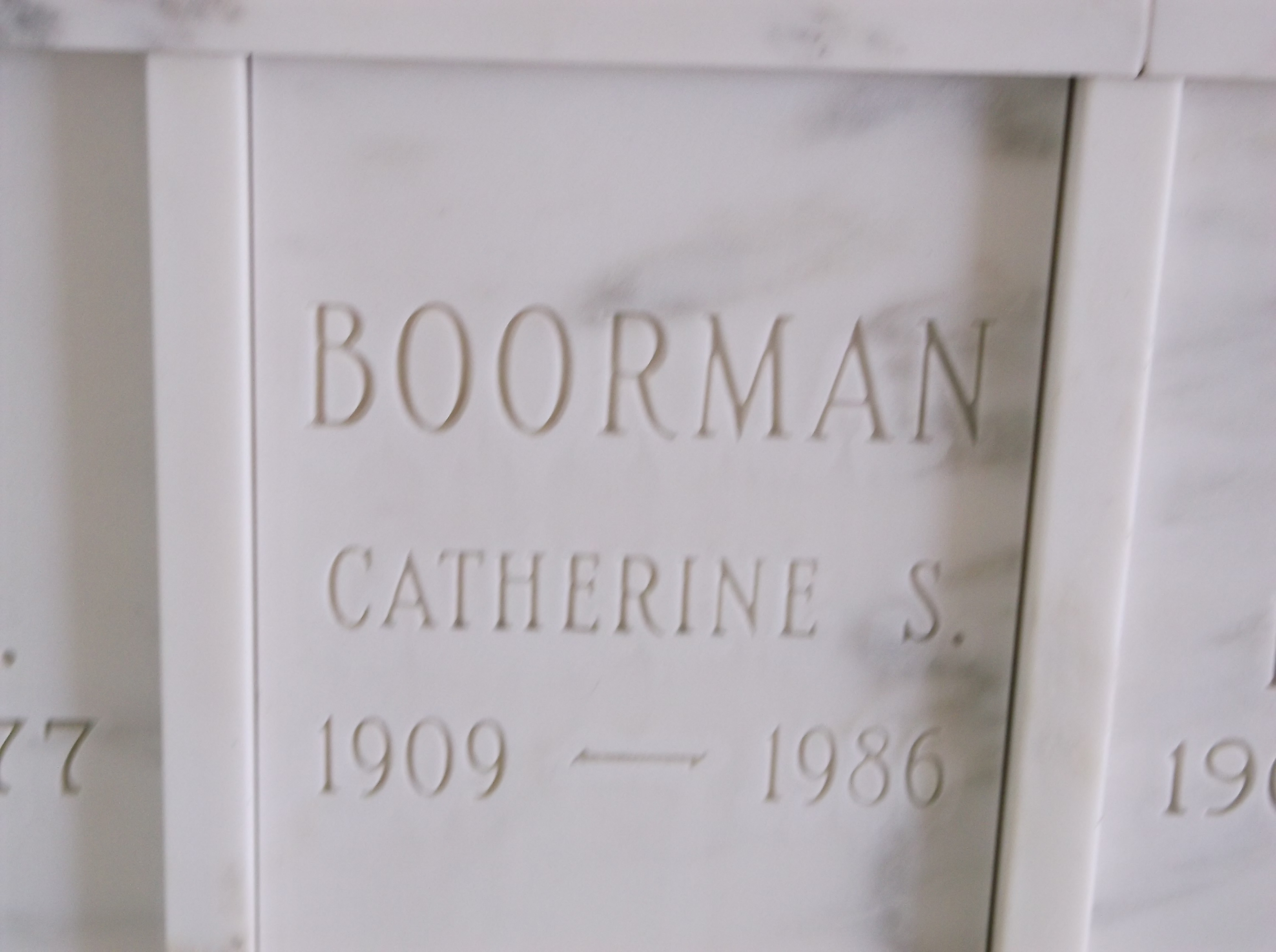 Catherine S Boorman