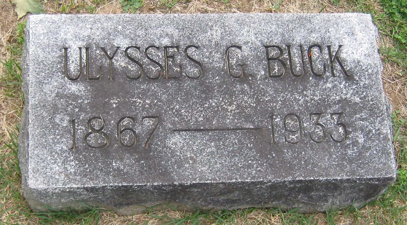 Ulysses G Buck