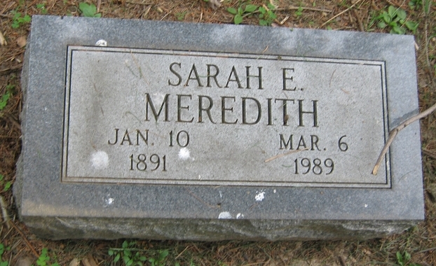 Sarah E Meredith