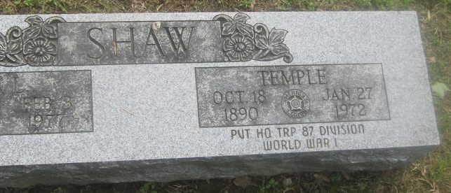 Temple Shaw